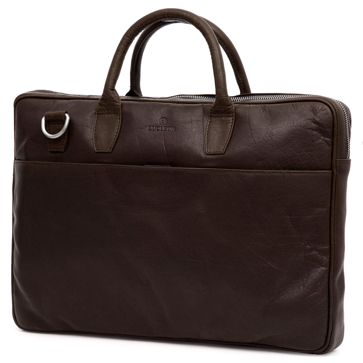 Montreal Slim 15" Executive Brown Leather Bag Montreal Slim 15" Executive Brown Leather Bag