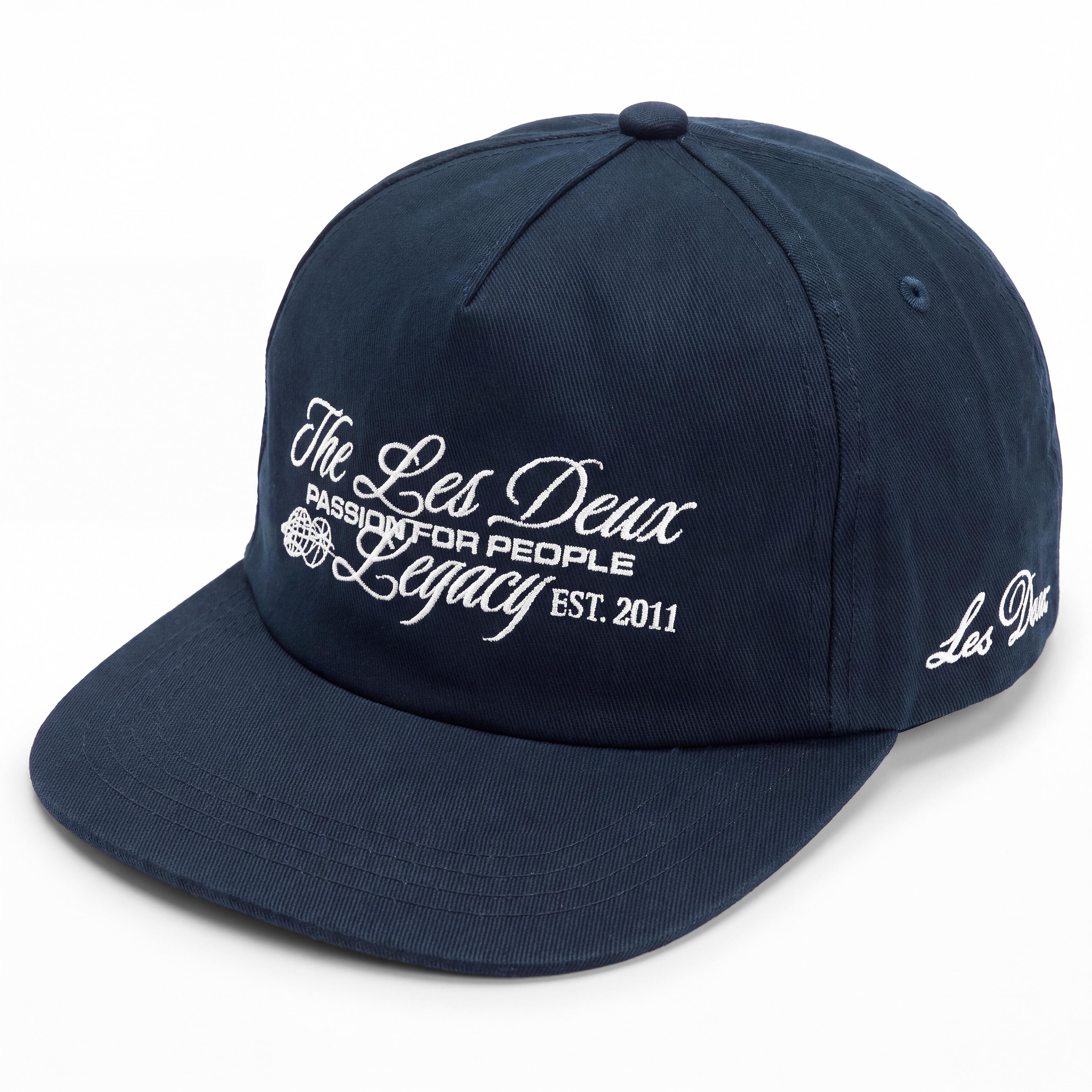 Les Deux | Navy Legacy Letterman Cap Les Deux | Navy Legacy Letterman Cap