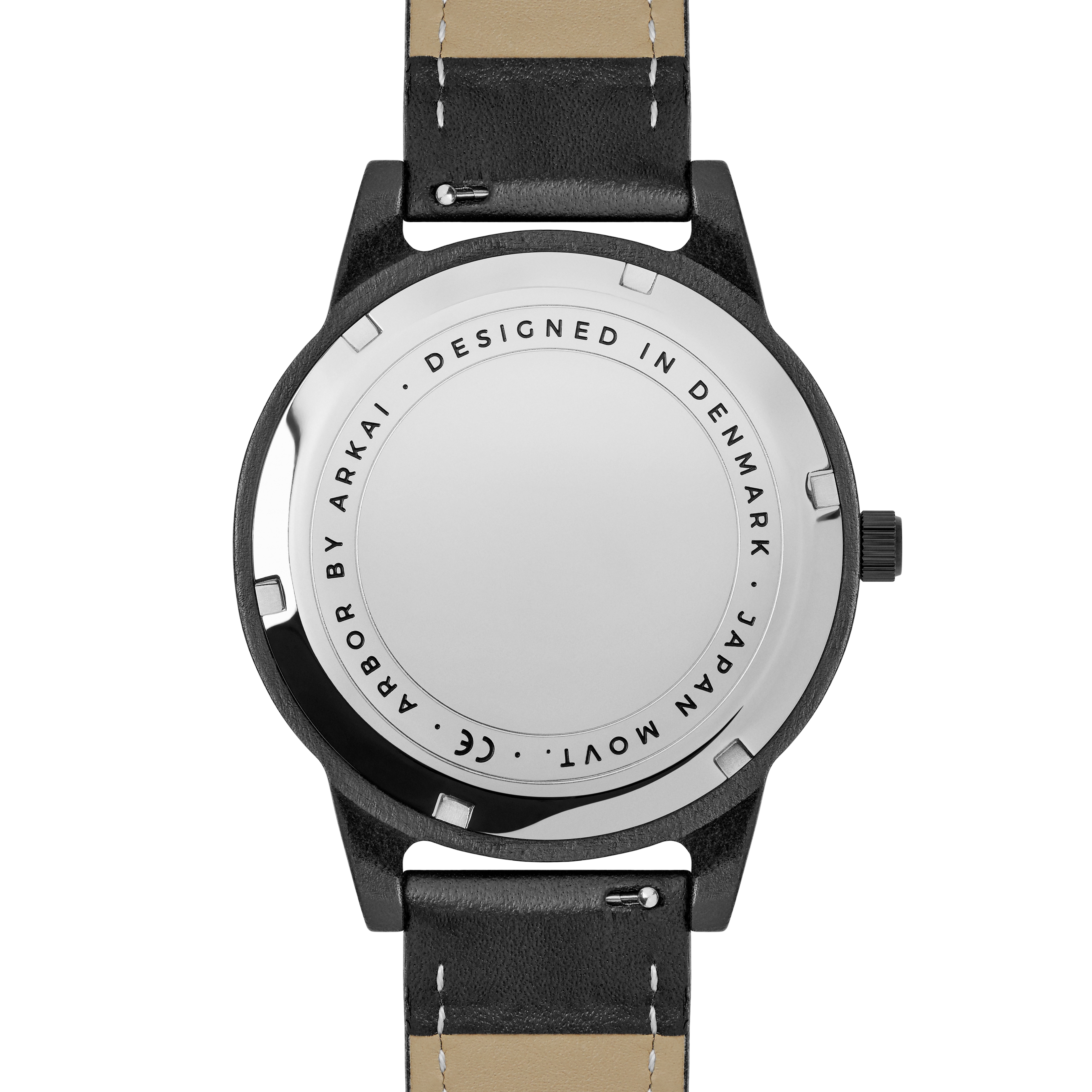 Arbor | Montre en bois d&#x27;érable avec cadran bicolore gris - 5