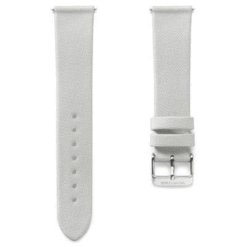 Recapture | White Recycled PET and Vegan Leather Strap Recapture | White Recycled PET and Vegan Leather Strap