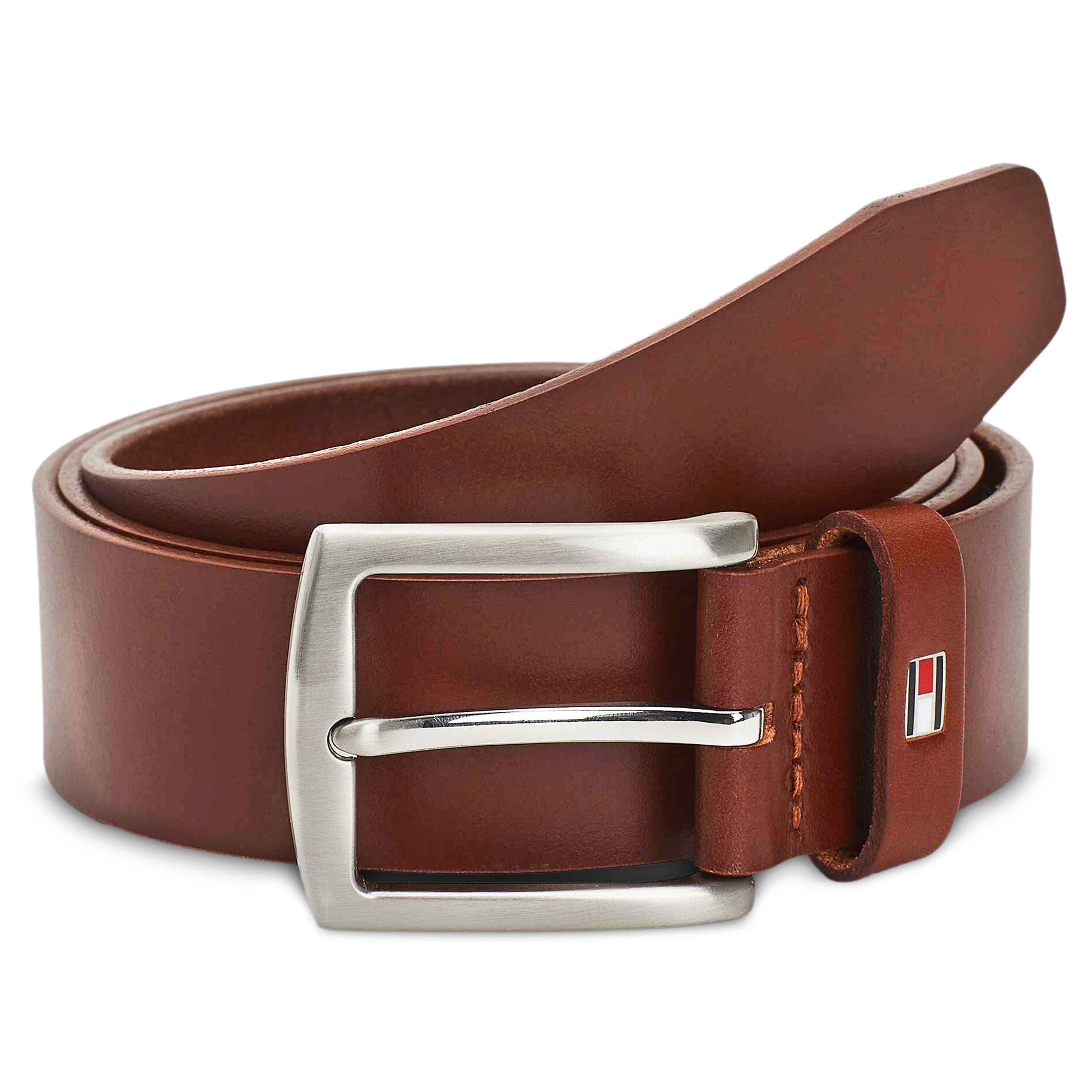 Tommy Hilfiger Dark Tan New Denton Belt Brown Tommy Hilfiger Dark Tan New Denton Belt Brown