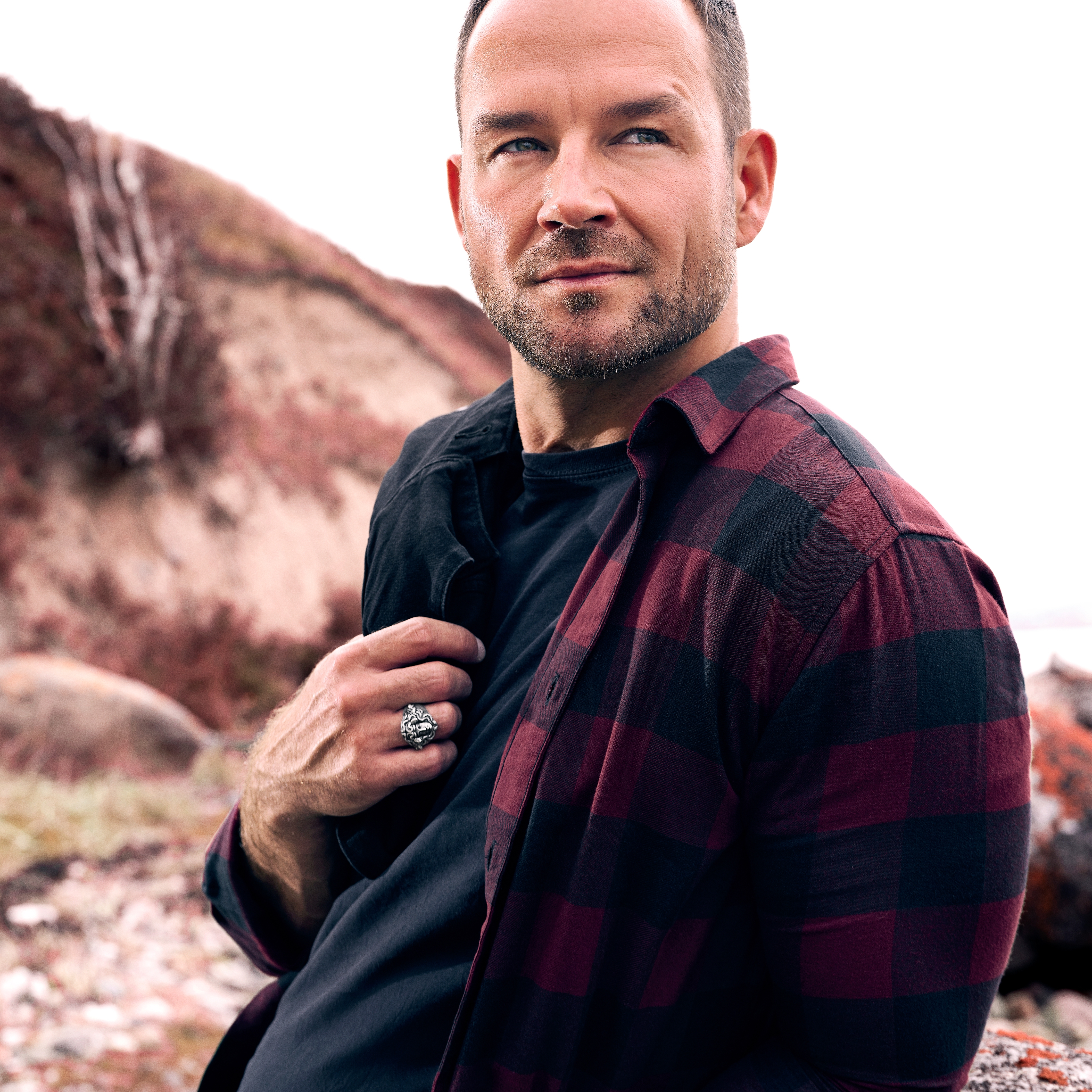 Obelius | Vintage Silver-tone Medusa Signet Ring - 3