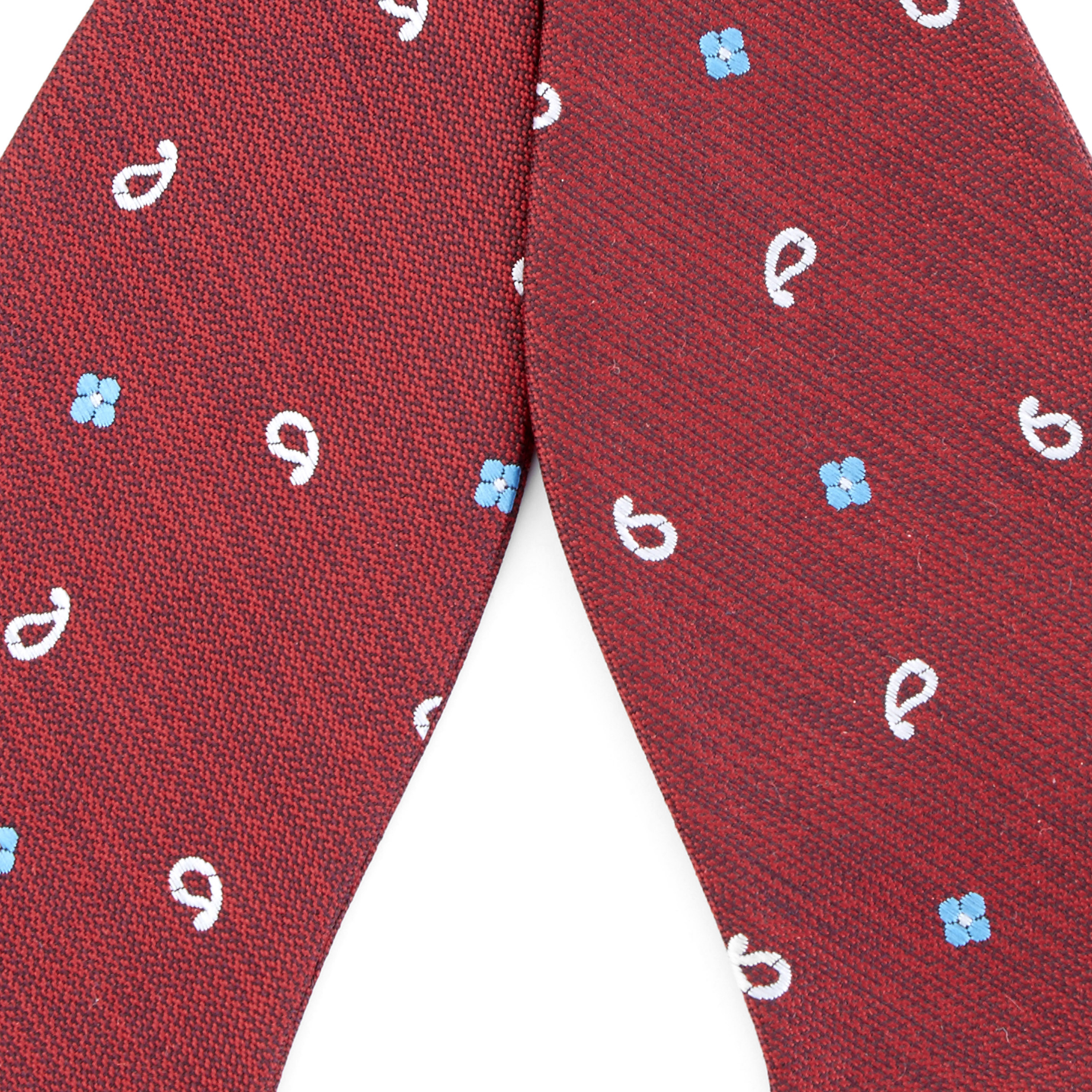Casual Red Self-Tie Bow Tie - 2