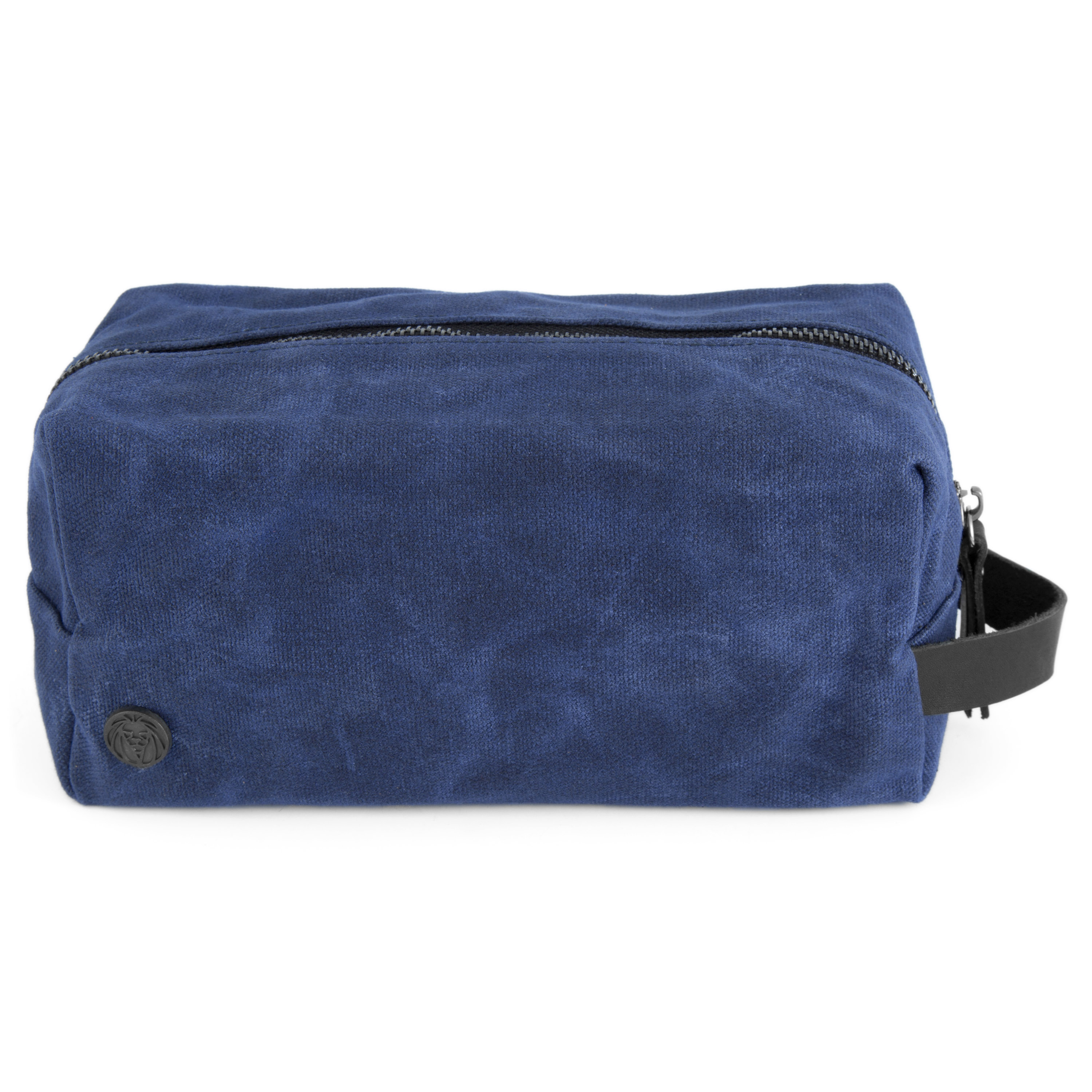 Beauty case Finch in tela cerata blu navy  - 4