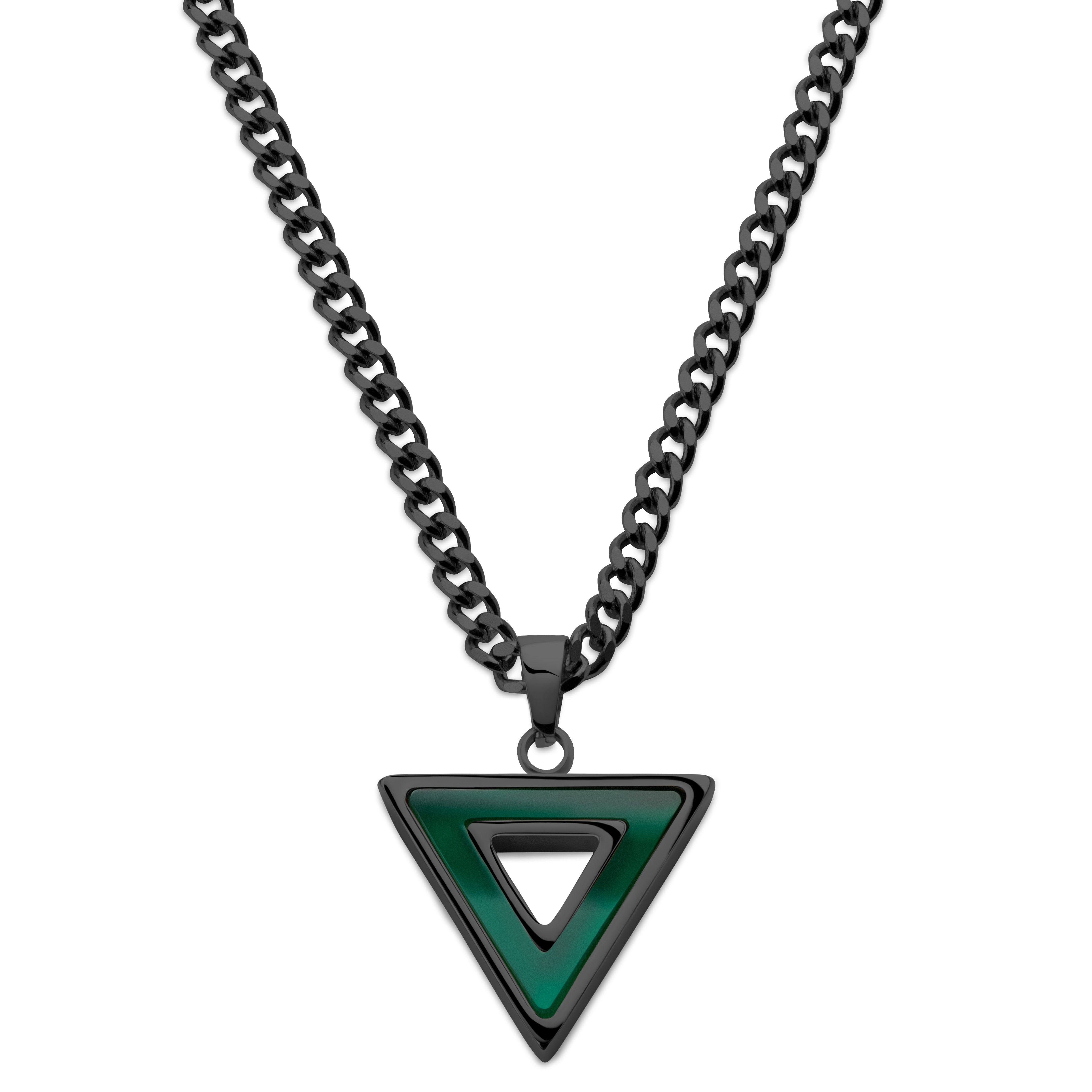 Shop Necklace Men Triangle with great discounts and prices online - Jan  2024 | Lazada Philippines