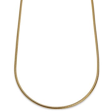 Essentials | 1/8" (3 mm) Gold-Tone Snake Chain Necklace Essentials | 1/8" (3 mm) Gold-Tone Snake Chain Necklace