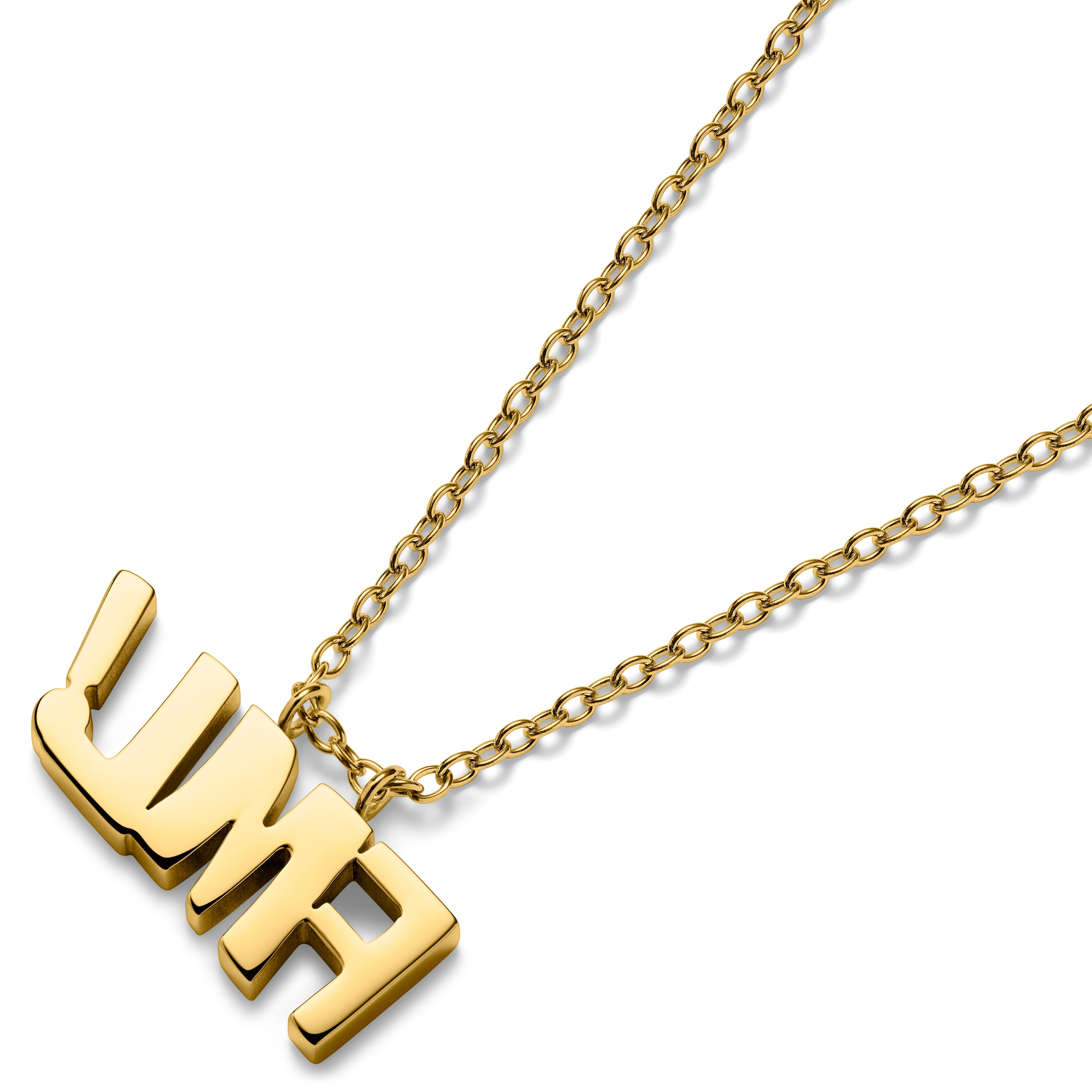 Jaygee | Gold-tone FML Necklace - 4