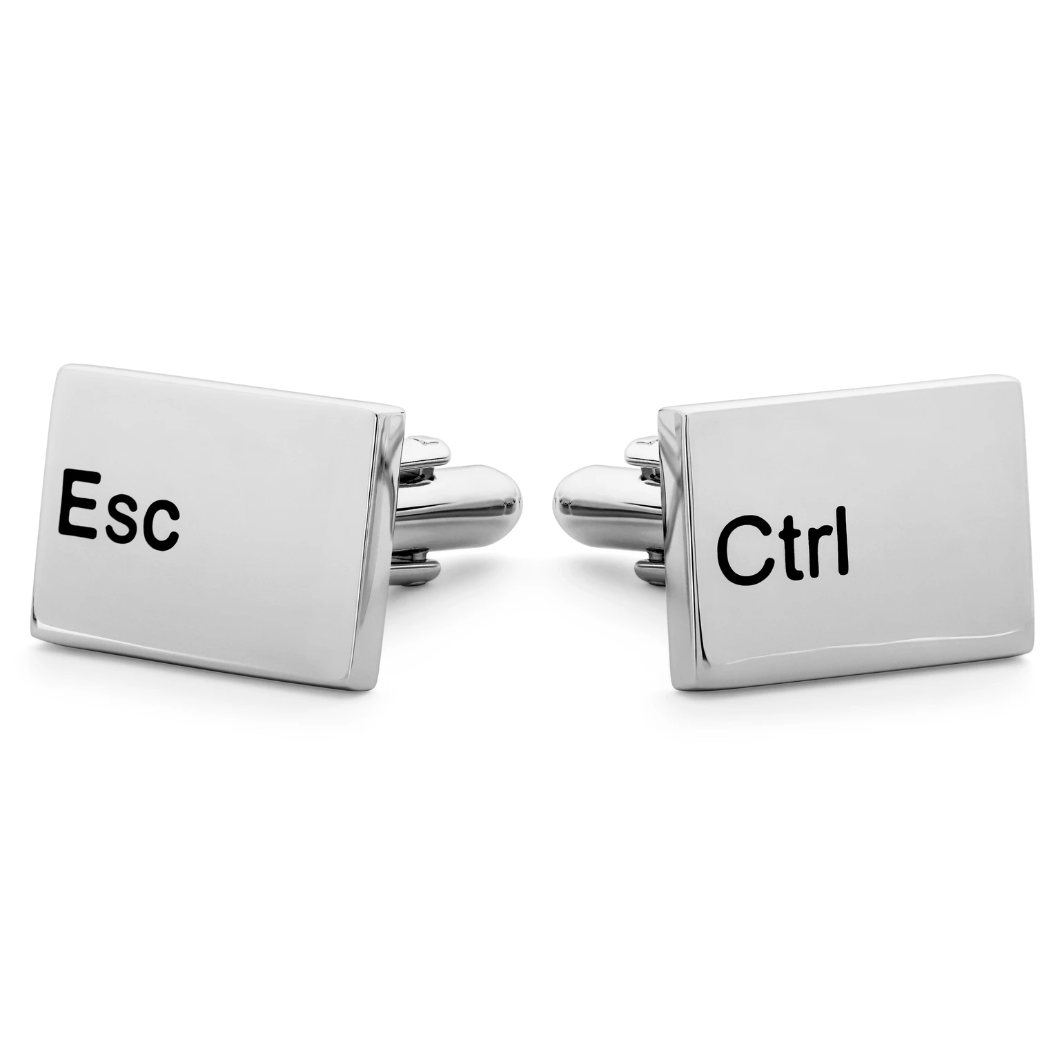 Meraklis | Silver-Tone Keyboard-Themed Cufflinks Meraklis | Silver-Tone Keyboard-Themed Cufflinks