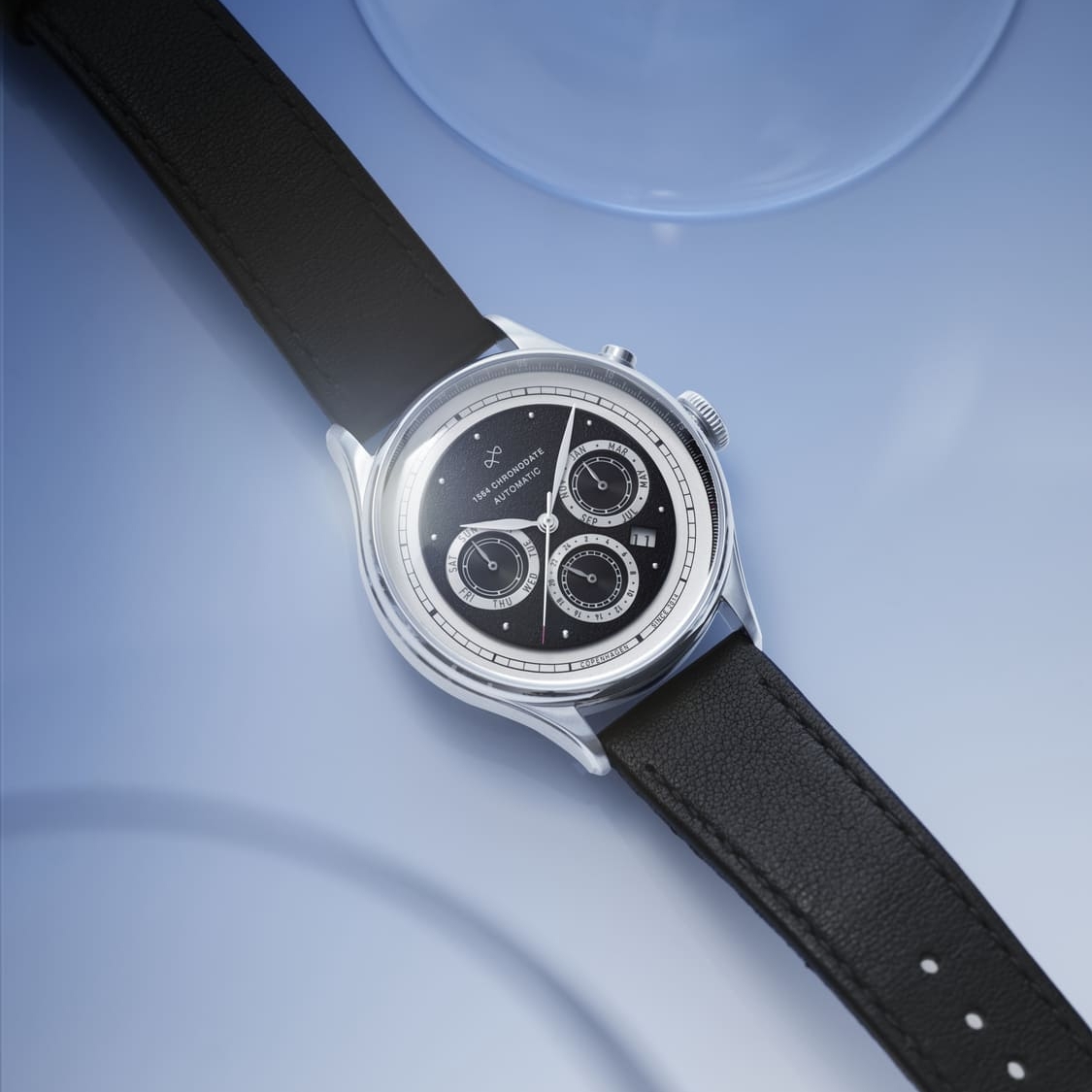 1564 Chronodate Automatic | Chirurgenstahl & Schwarz - 4