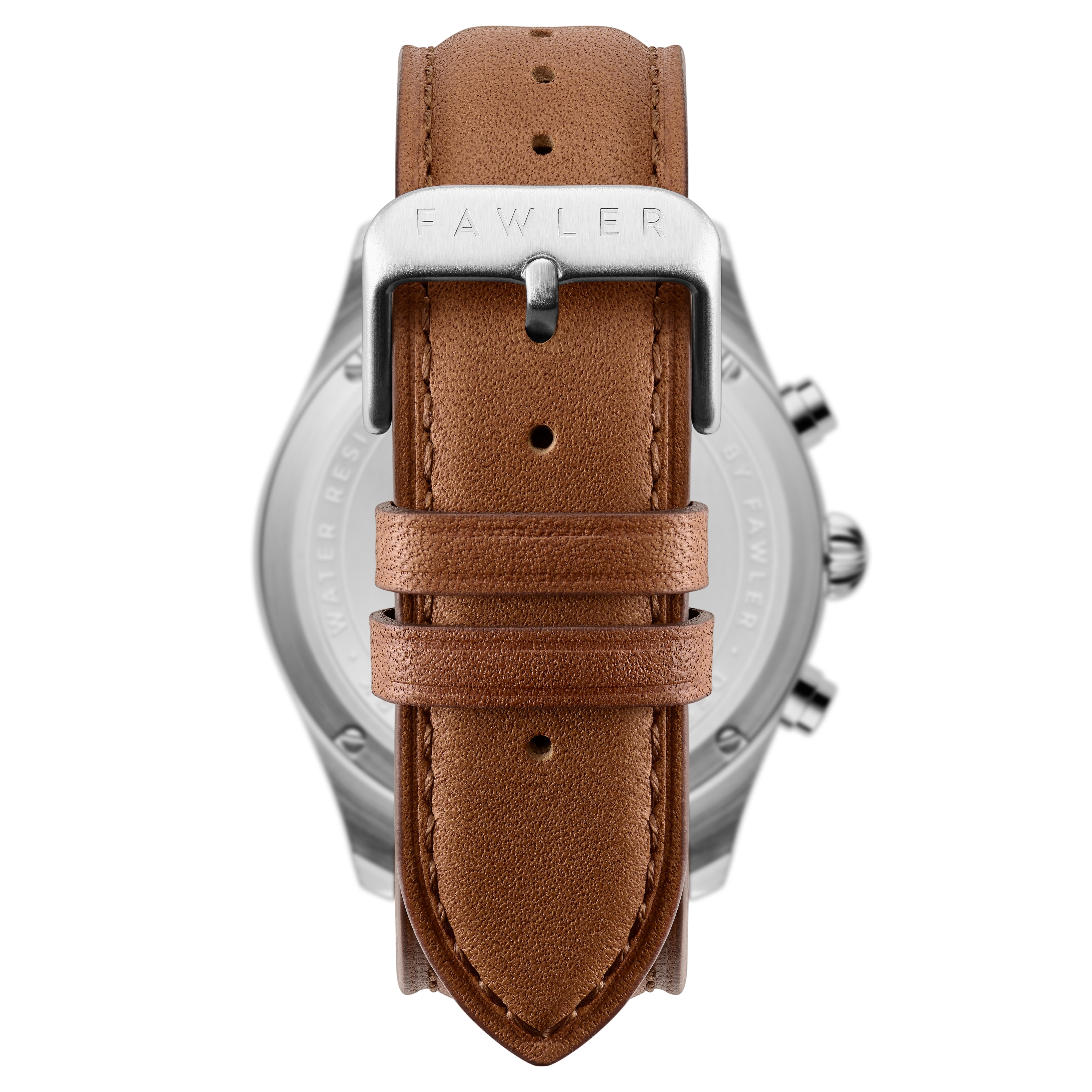 Fraser | Sølvtonet og Blå Kronograf Pilotklokke - 5