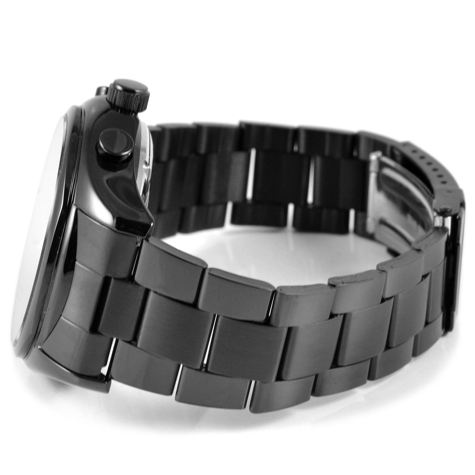 Portacravatte Da Viaggio Uomo - Custodia Nera In Nylon Con Gemelli - Organizzatore Elegante 40x13cm - Foto 4