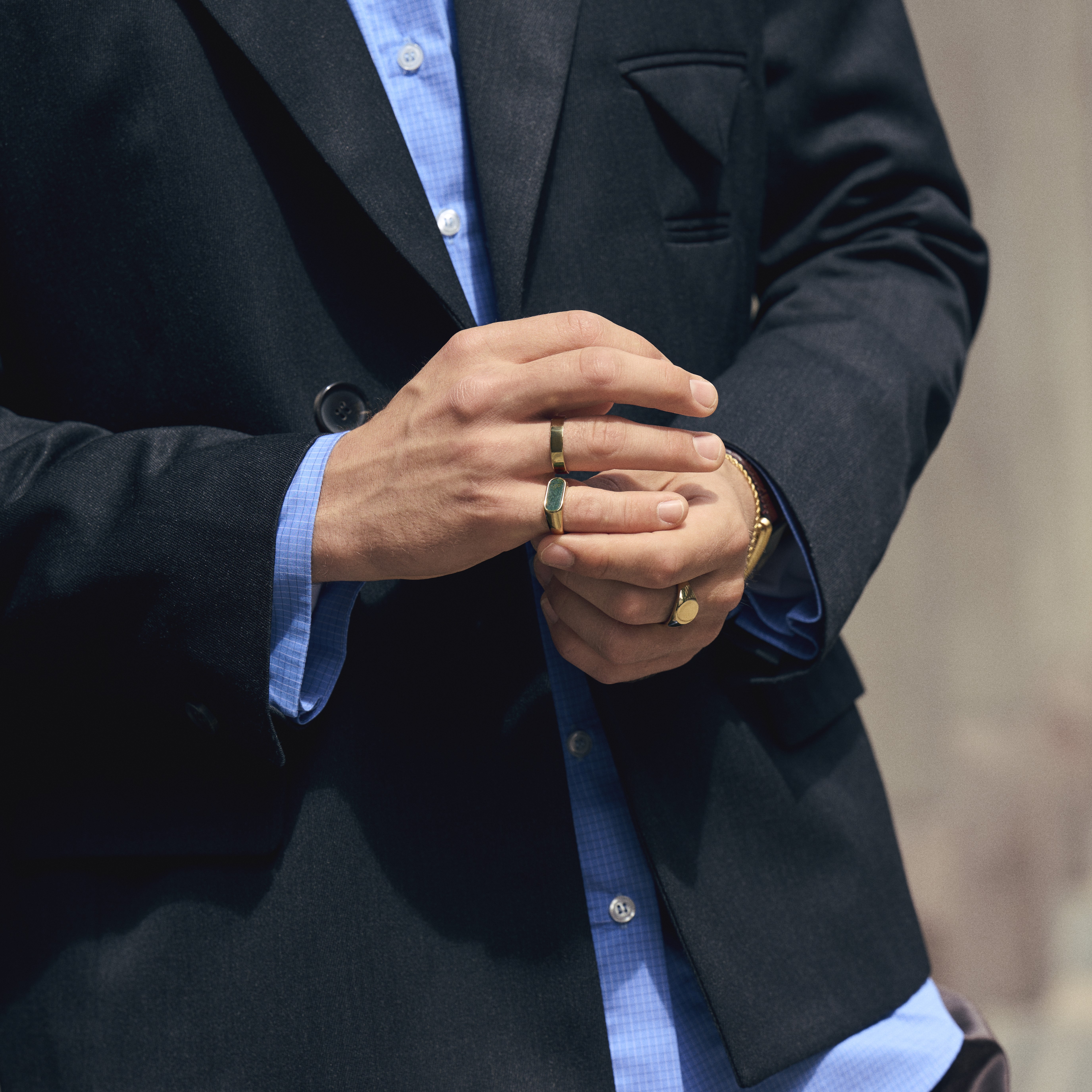 Orisun | Kullatooni Aafrika nefriidist pitsatsõrmus - 4