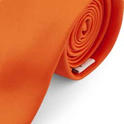 Screaming Orange 6cm Basic Tie - 2 - gallery