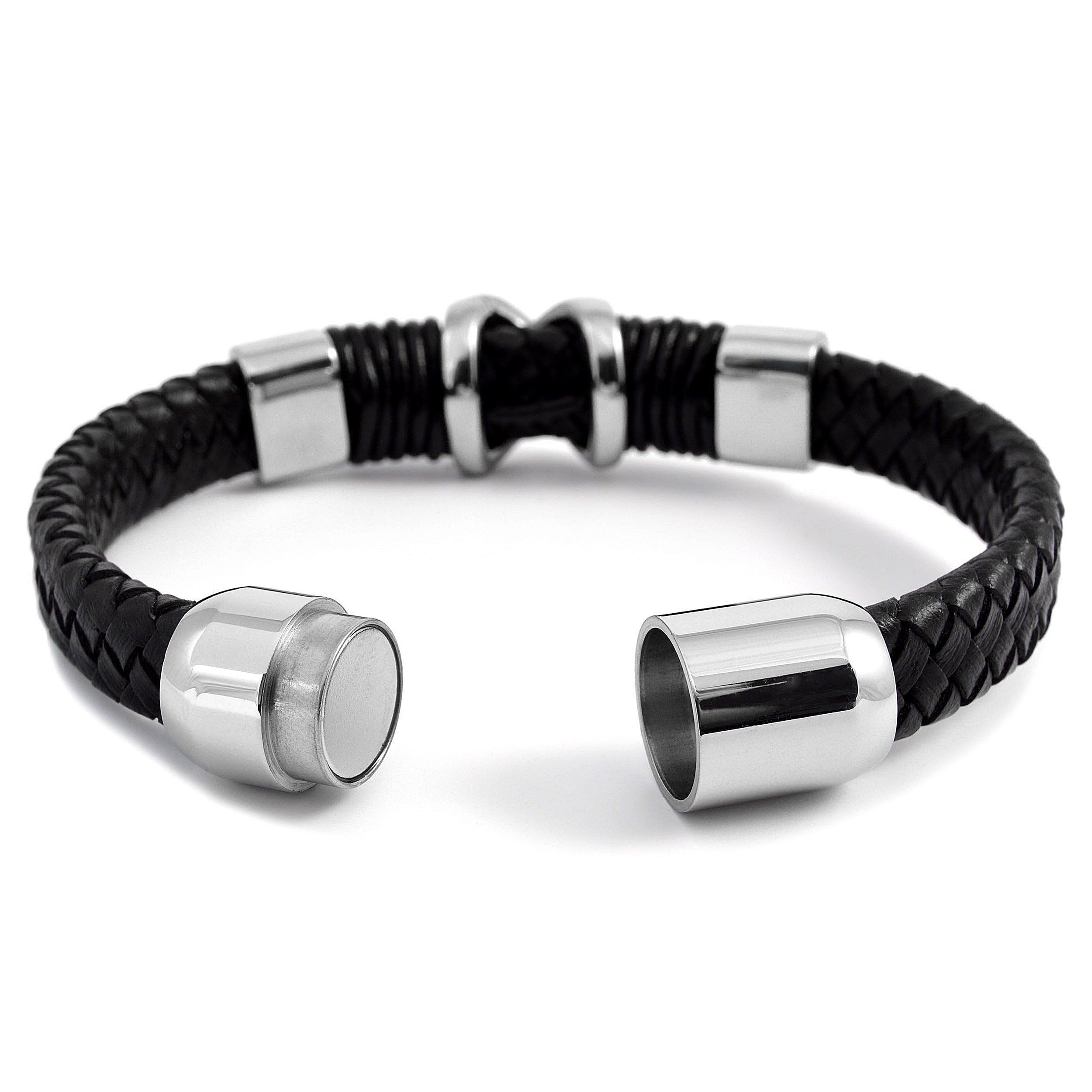 X Bullet Lederarmband - 4