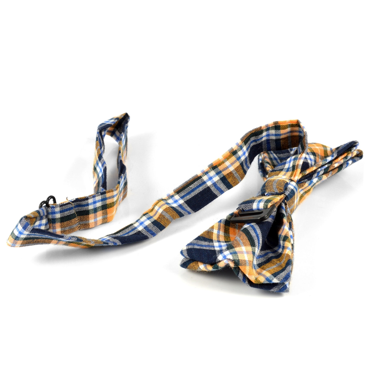 Orange/Blå Bomullsfluga - 3