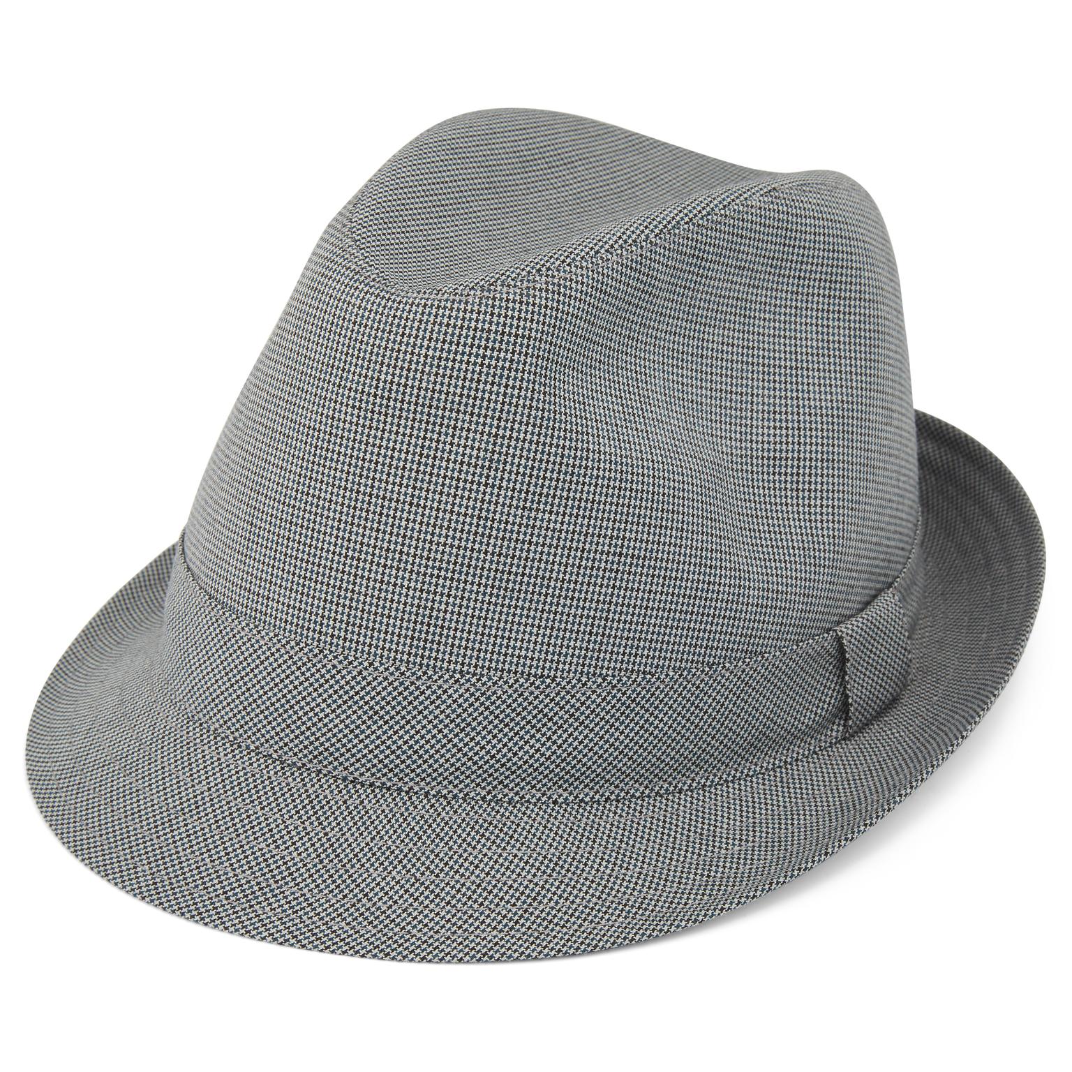 Tirol Grijze Pied-de-Poule Fedora Tirol Grijze Pied-de-Poule Fedora