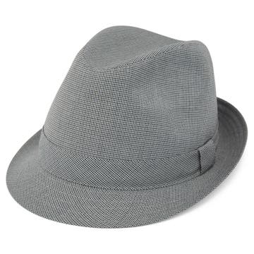 Šedý klobúk Fedora Tirol