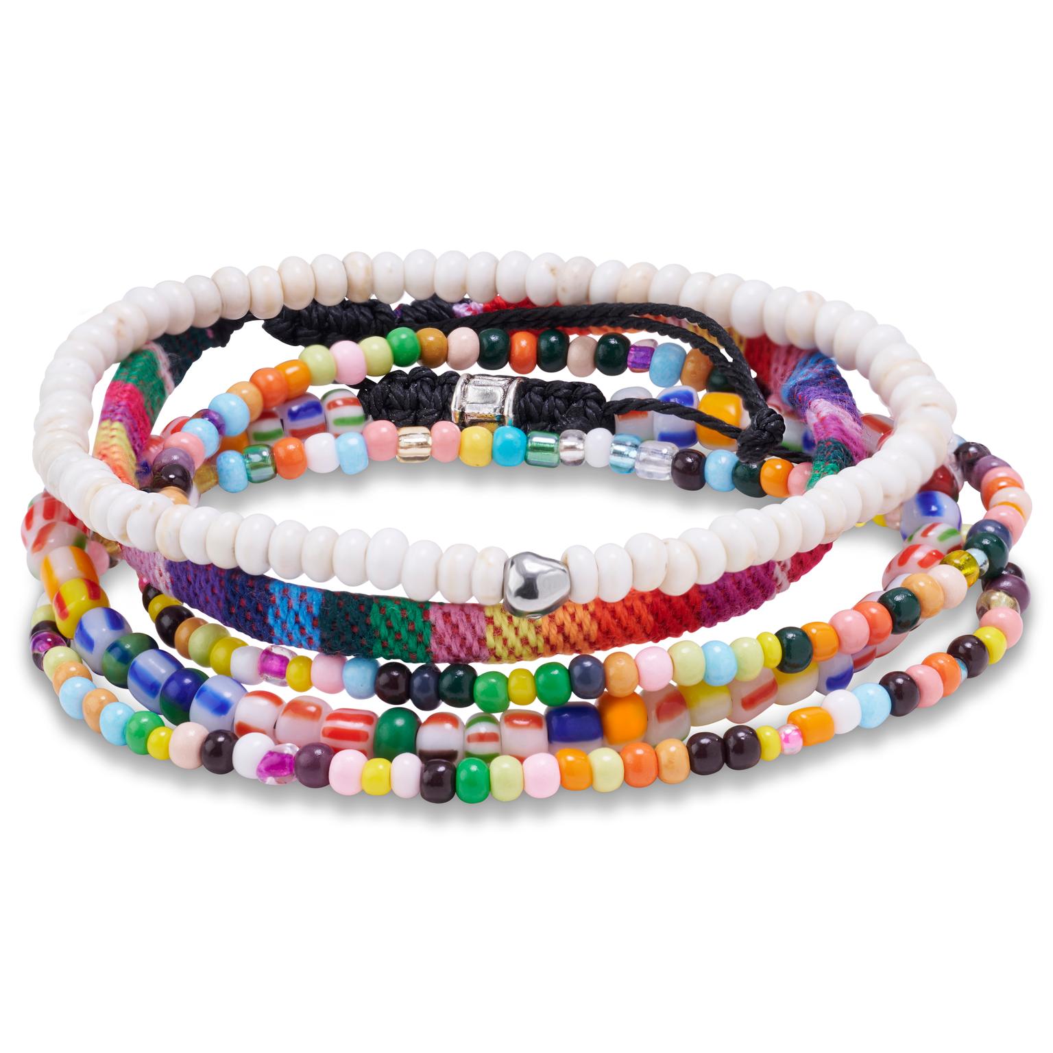 Amalfi | Fruity Mix — 5er-Armbänder-Set Amalfi | Fruity Mix — 5er-Armbänder-Set