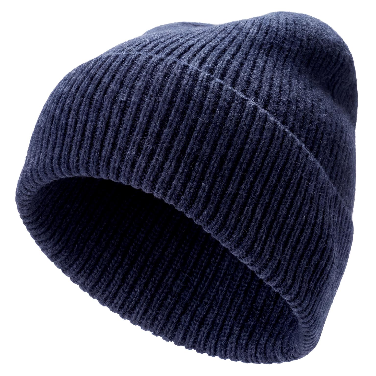 Nordic | μπλε μαρέν σκούφος beanie από μείγμα μαλλιού Nordic | μπλε μαρέν σκούφος beanie από μείγμα μαλλιού