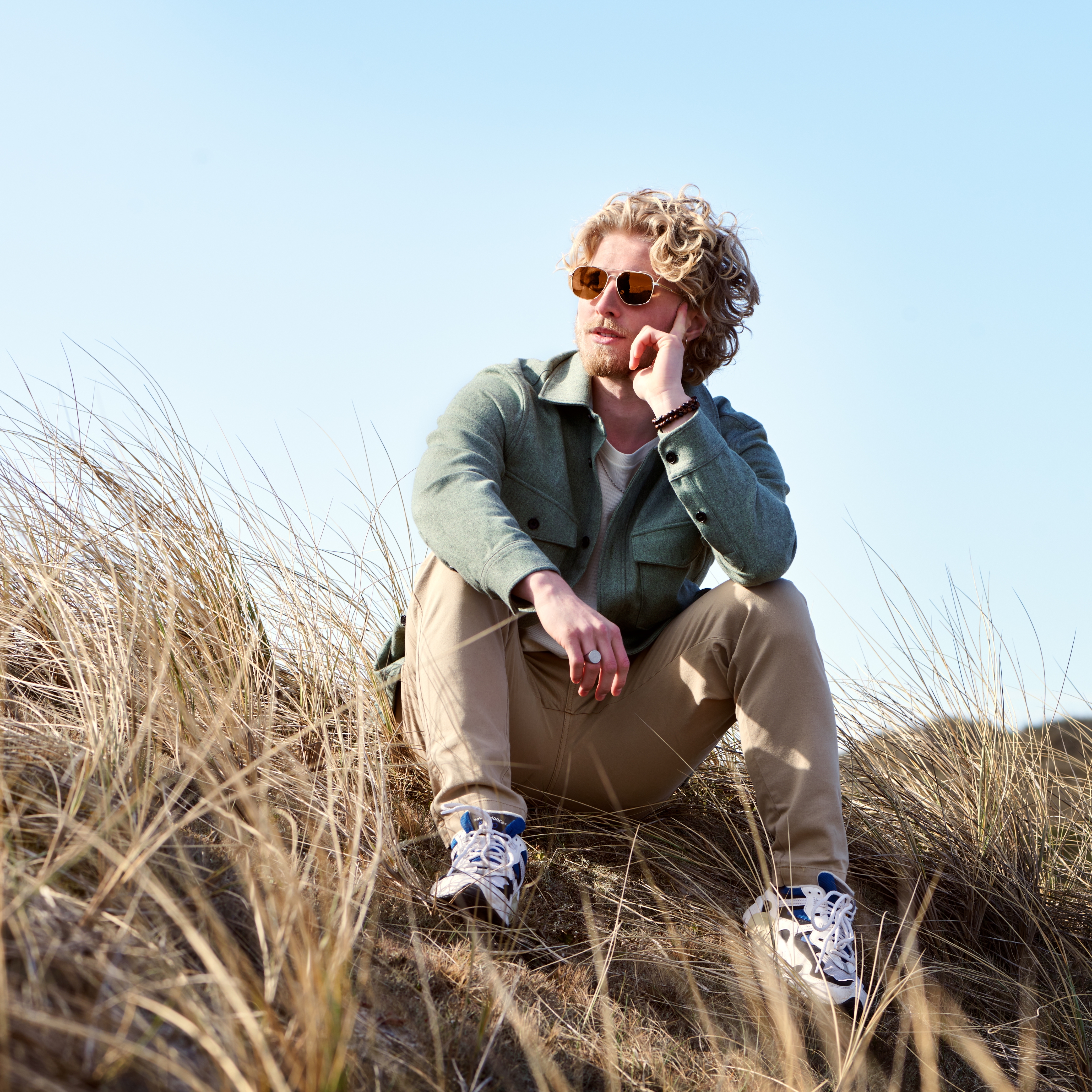 Wolcott Thea Solbriller i Guldfarve & Brun - 3