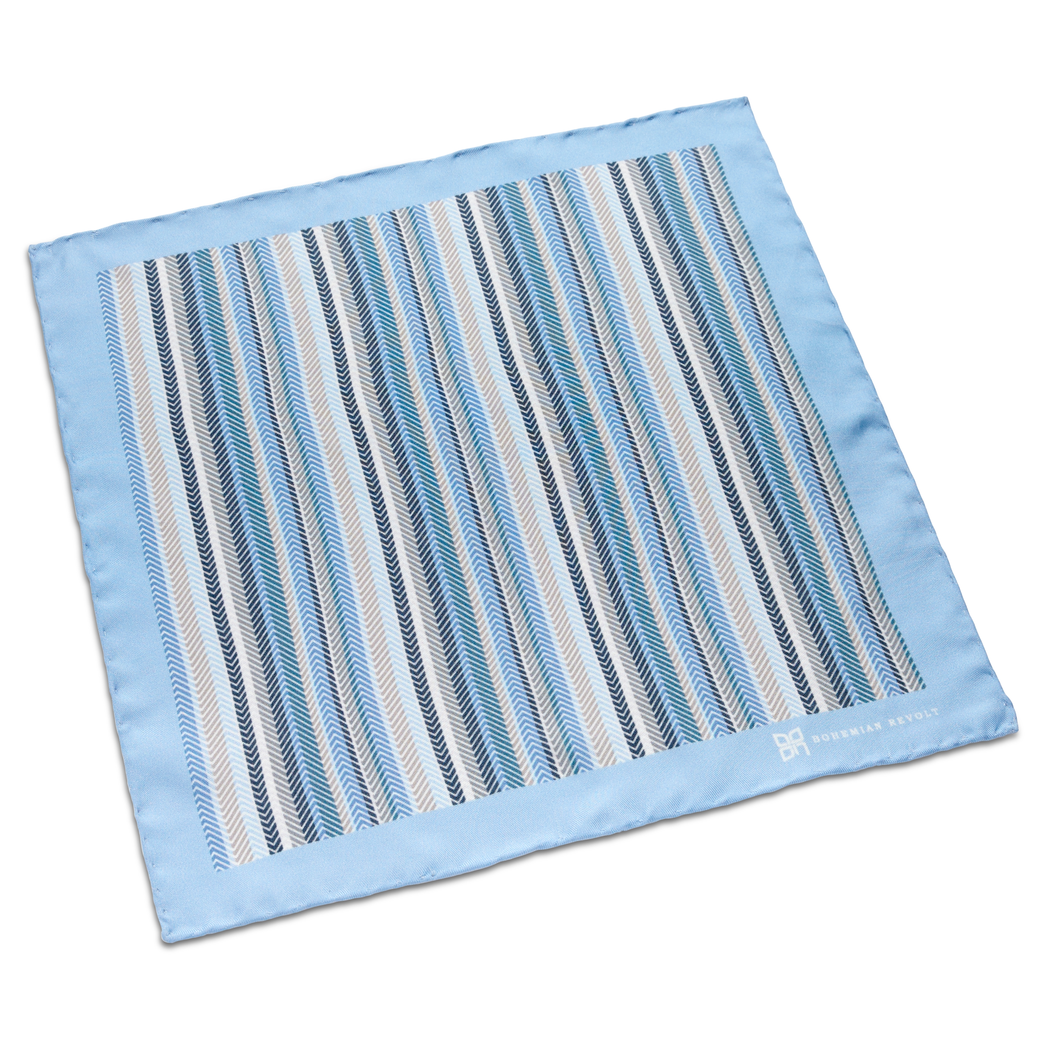 Bernard Brux selyem díszzsebkendő - 2