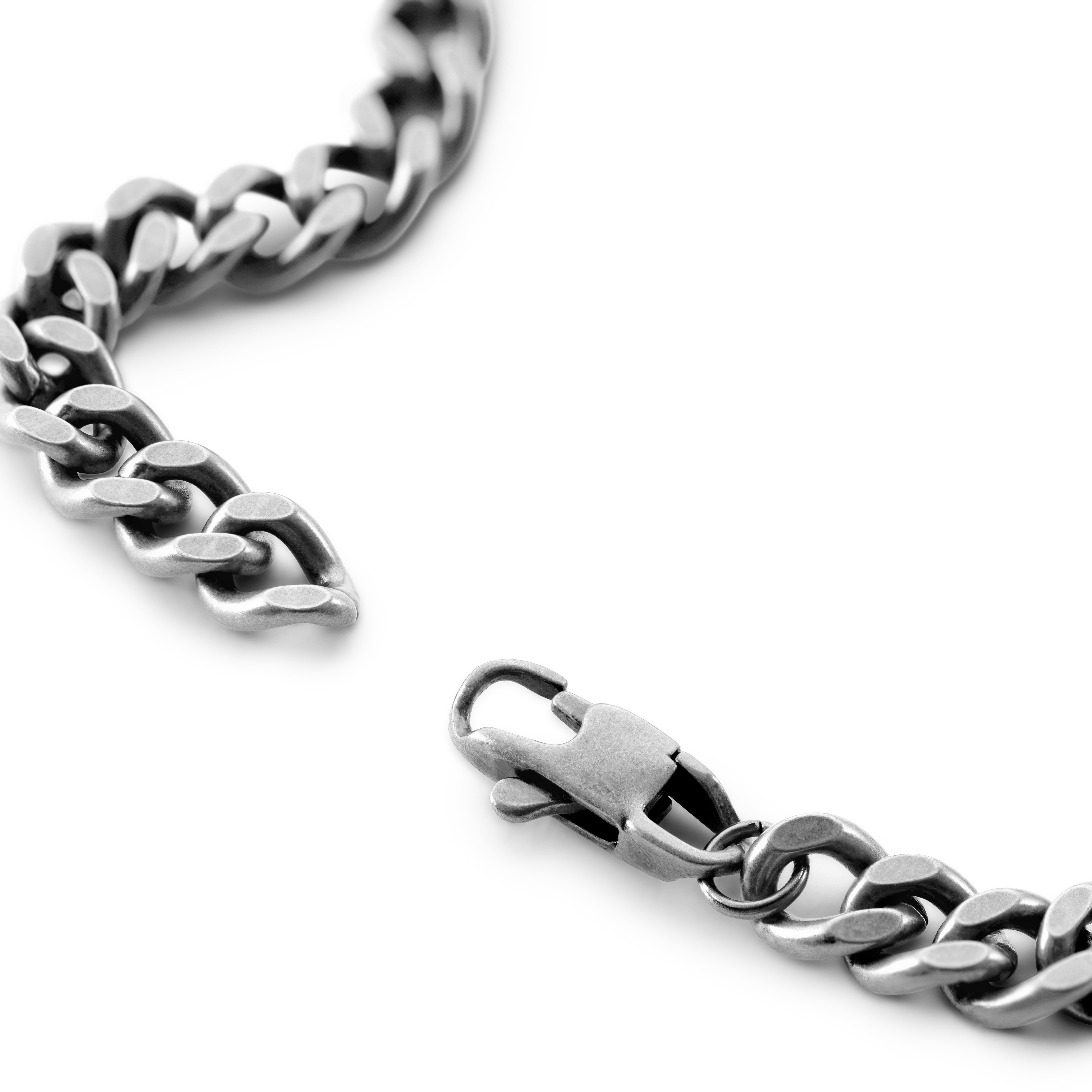 Obelius | Bracciale Medusa vintage color argento - 5