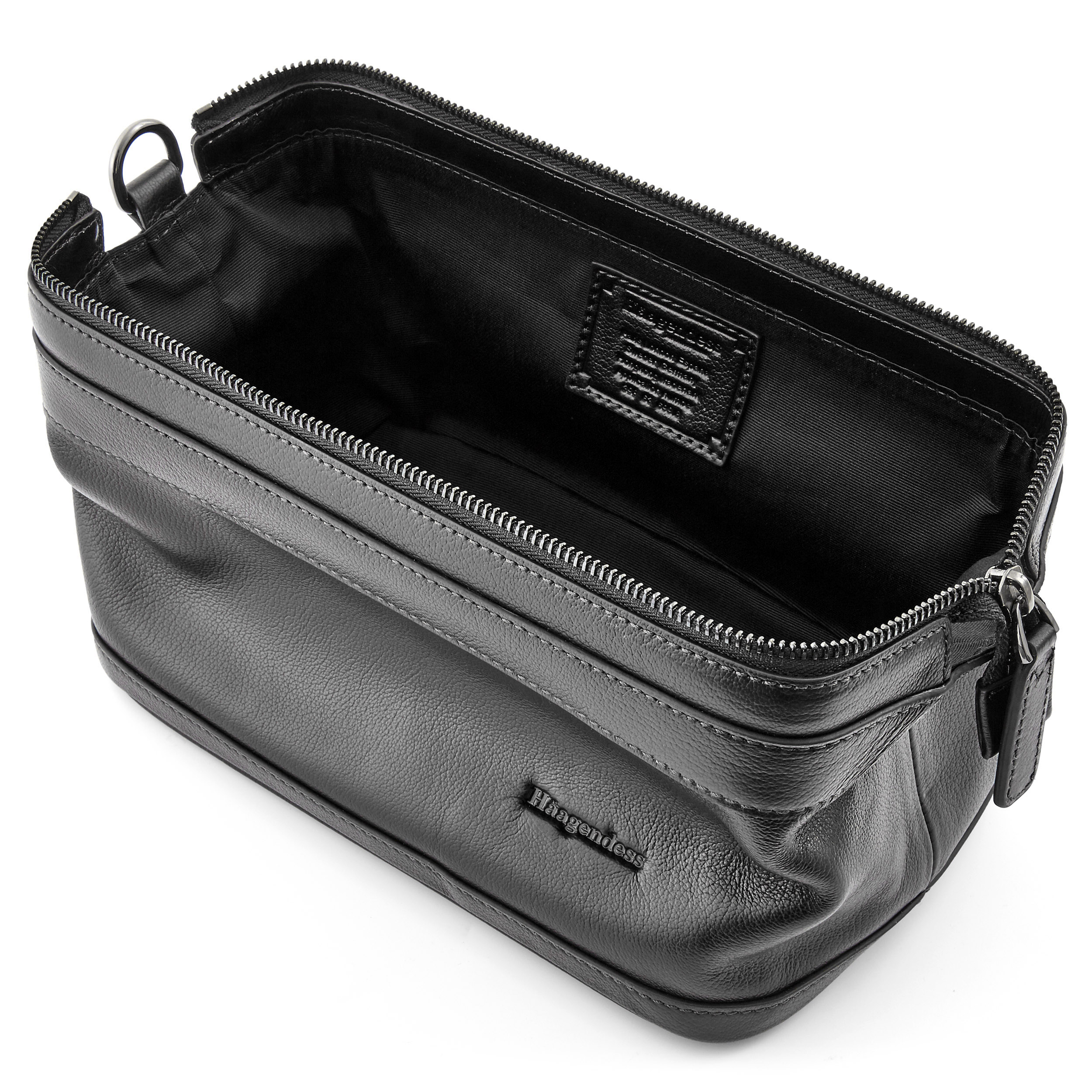 Necessär i Svart Läder - 5