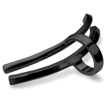 Helix | Schwarze Helix Ear Cuff (Ohrmanschette) Helix | Schwarze Helix Ear Cuff (Ohrmanschette)
