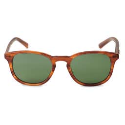 Warrick Thea Brown & Green Polarised Sunglasses - 2 - gallery