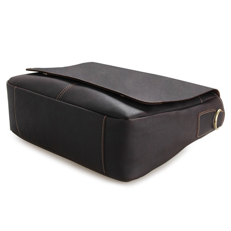 Braune Wildleder Aktentasche - 5