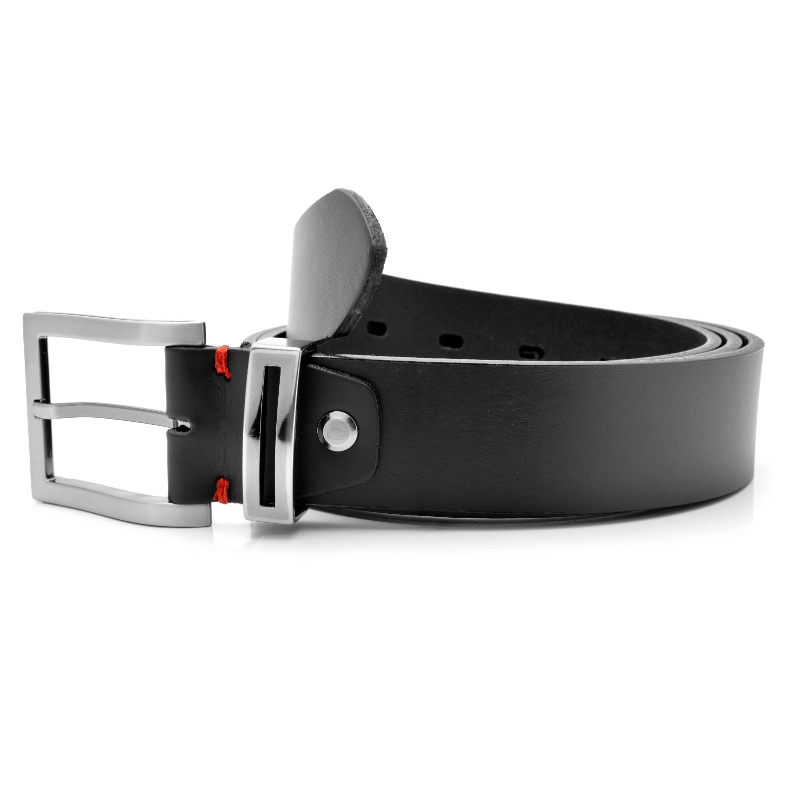 Ceinture noire en cuir    - 2
