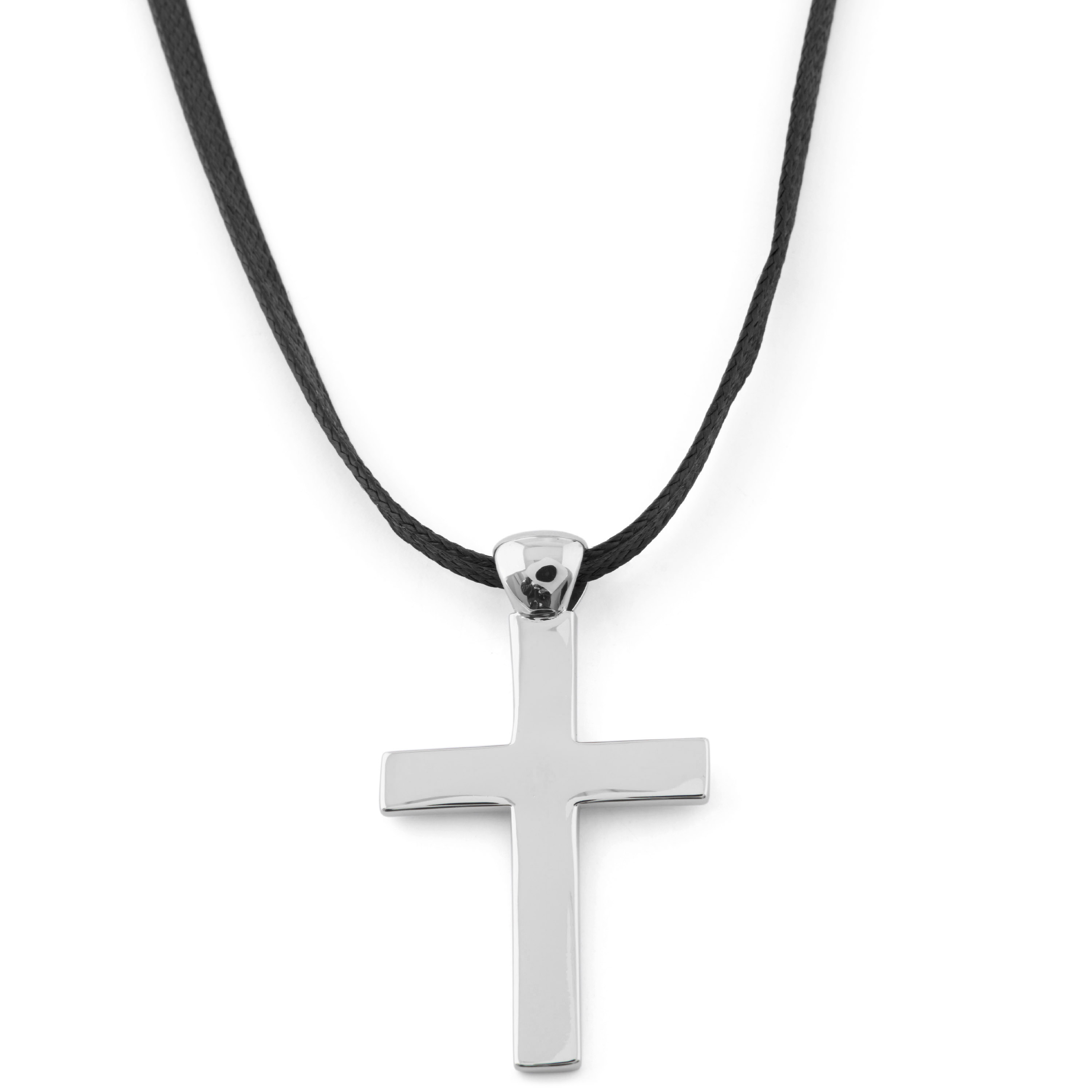 925er Silber Dünnes Kreuz - 1