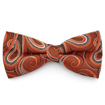 Paisley Fliege In Herbst Bronze Paisley Fliege In Herbst Bronze