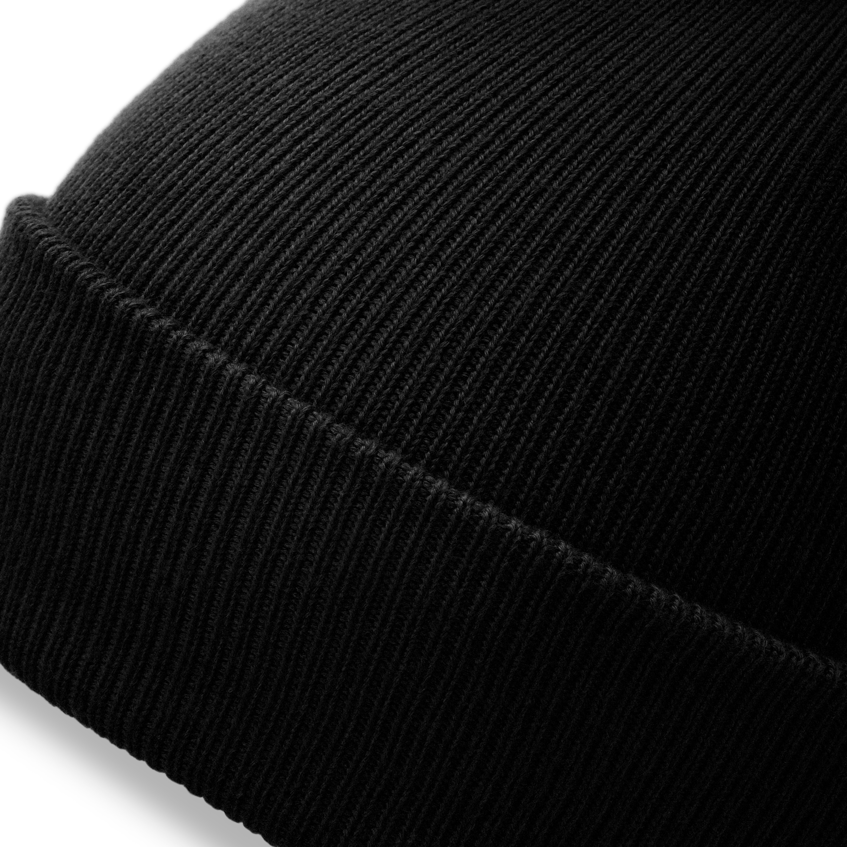 Hiems | Schwarze Recyclingbaumwoll-Mütze - 3