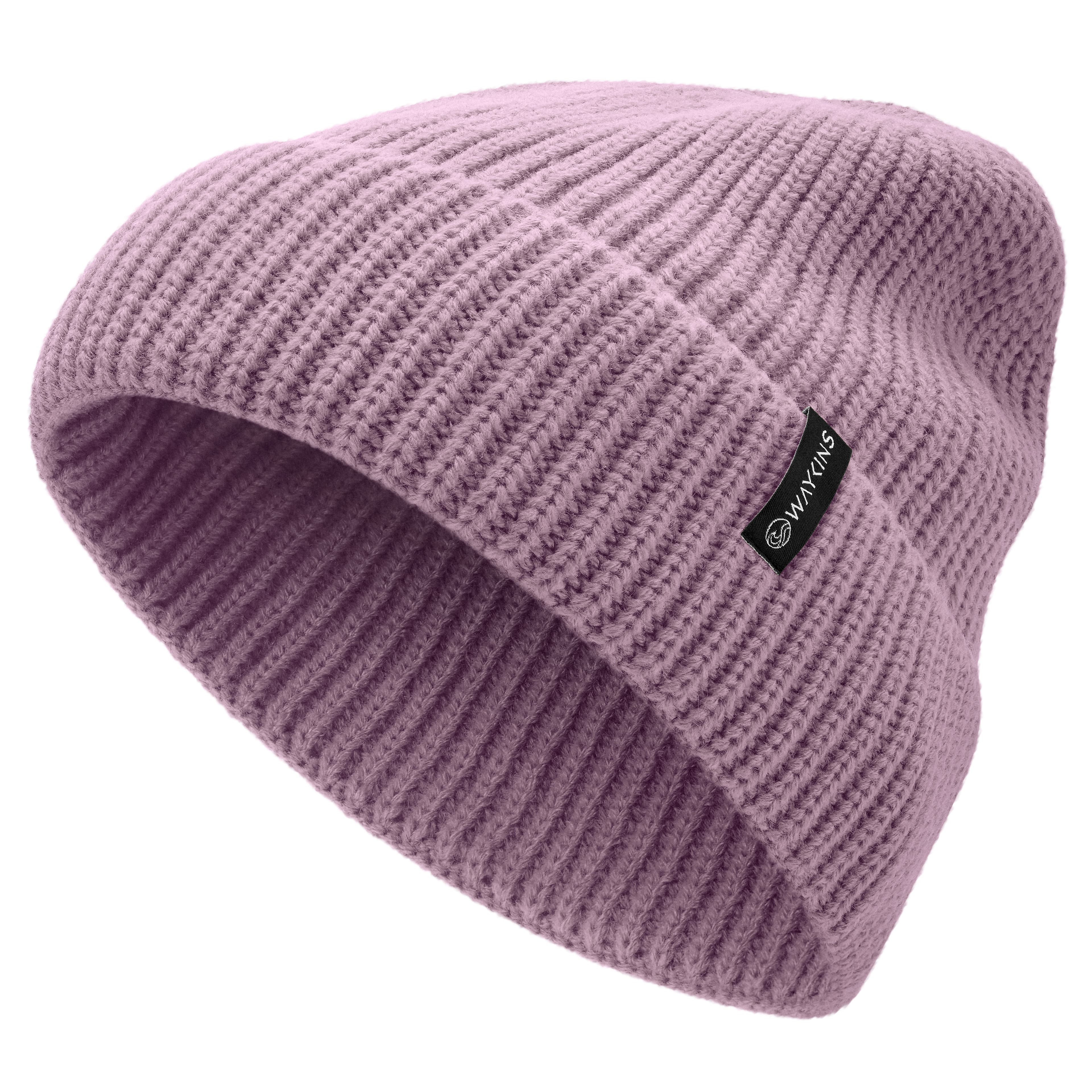 Baltic | Purple Rib Knitted Acrylic Beanie Baltic | Purple Rib Knitted Acrylic Beanie