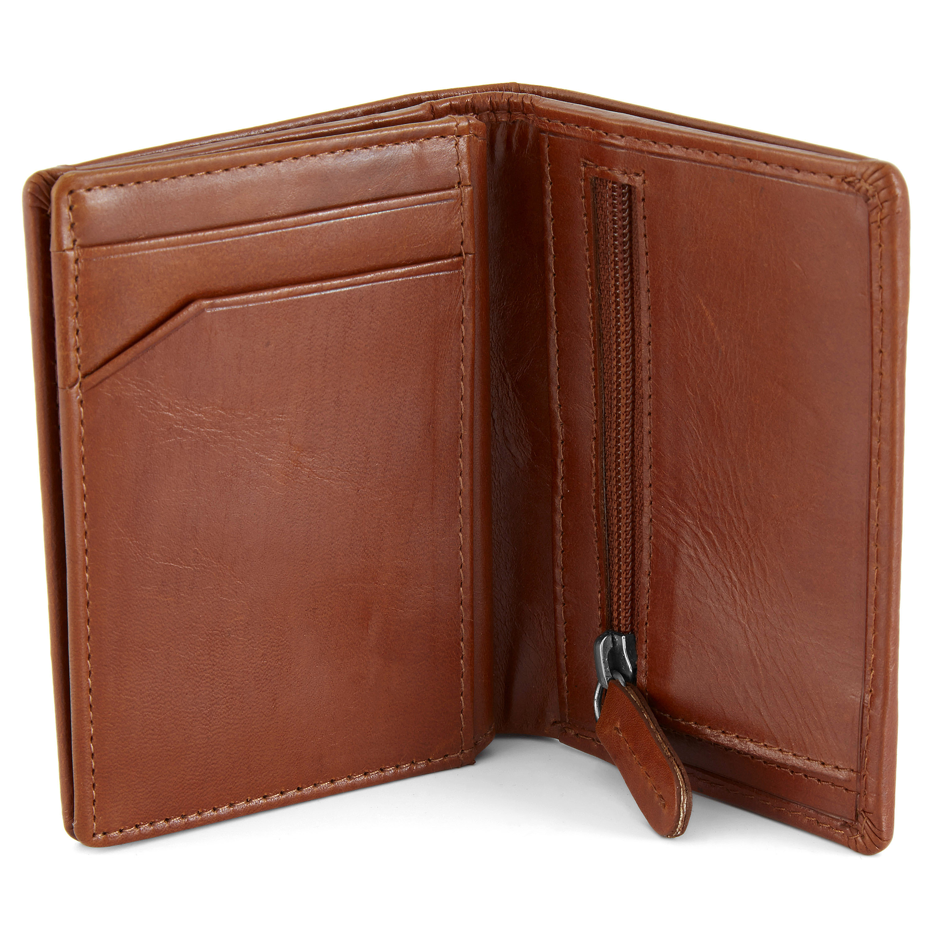 Minimalist Tan Jasper Leather Wallet - 4