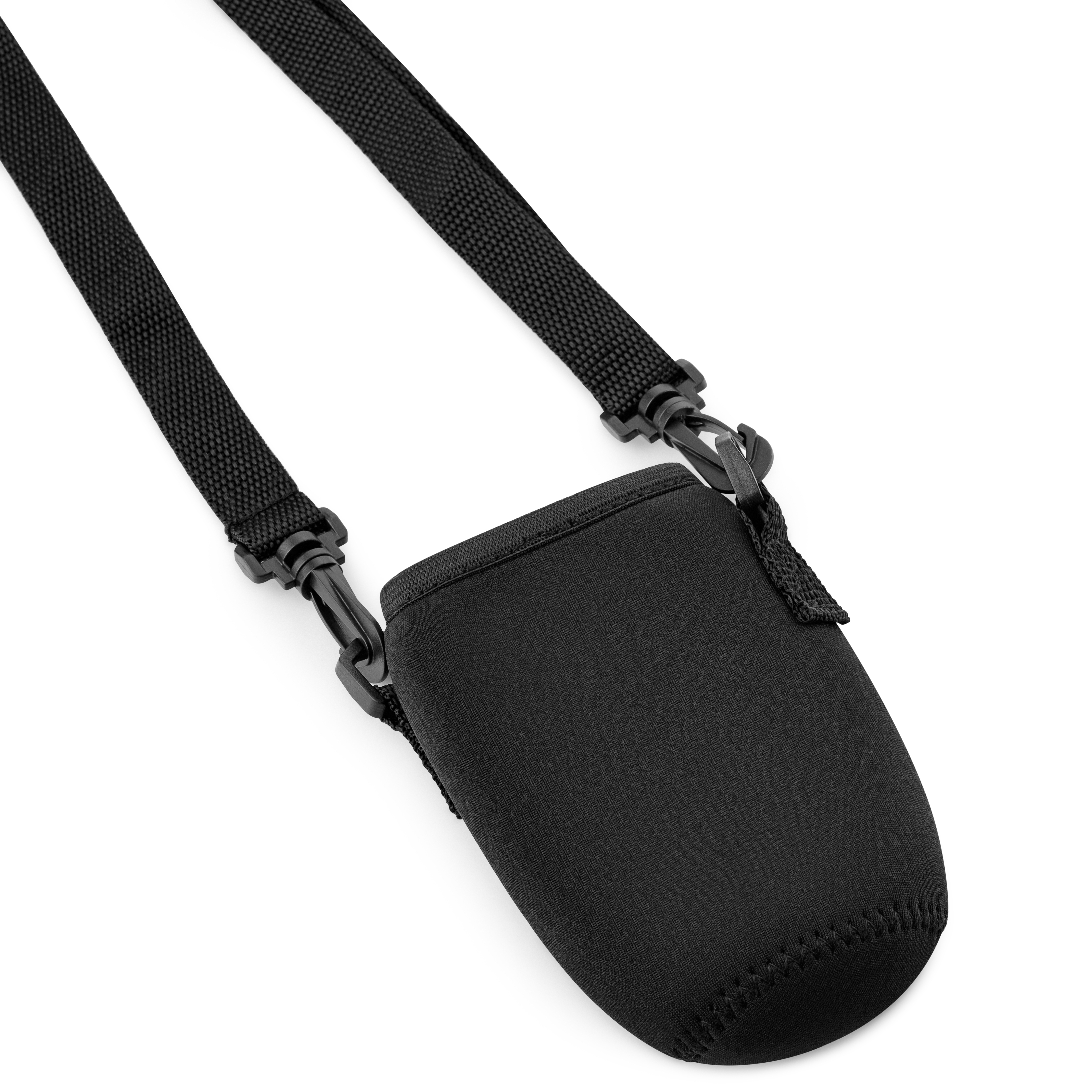 Zwarte Sportieve Neopreen Flessenhouder | 350 ml - 2