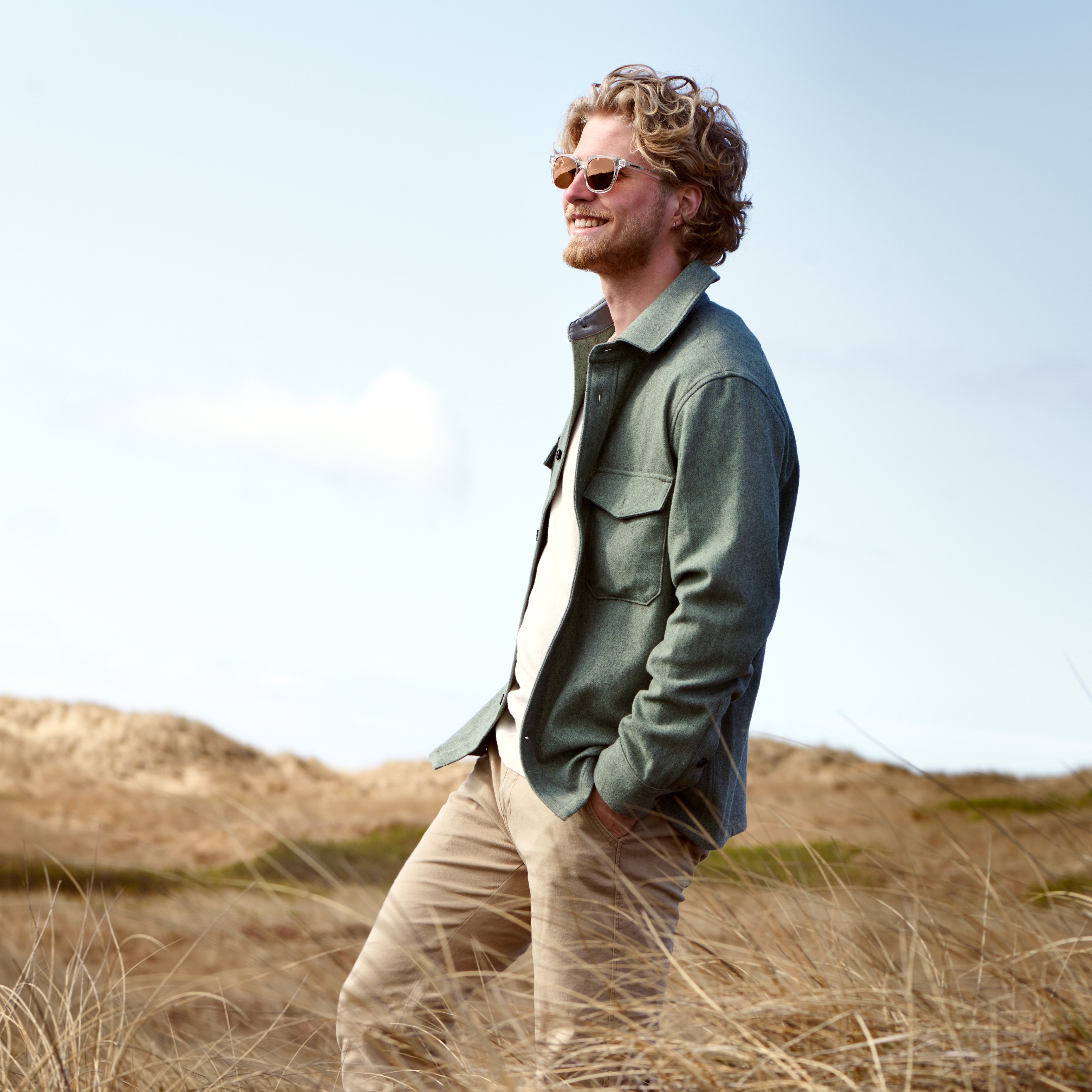 Polarisierte Sonnenbrille Transparent & Braun Wilder Thea - 3