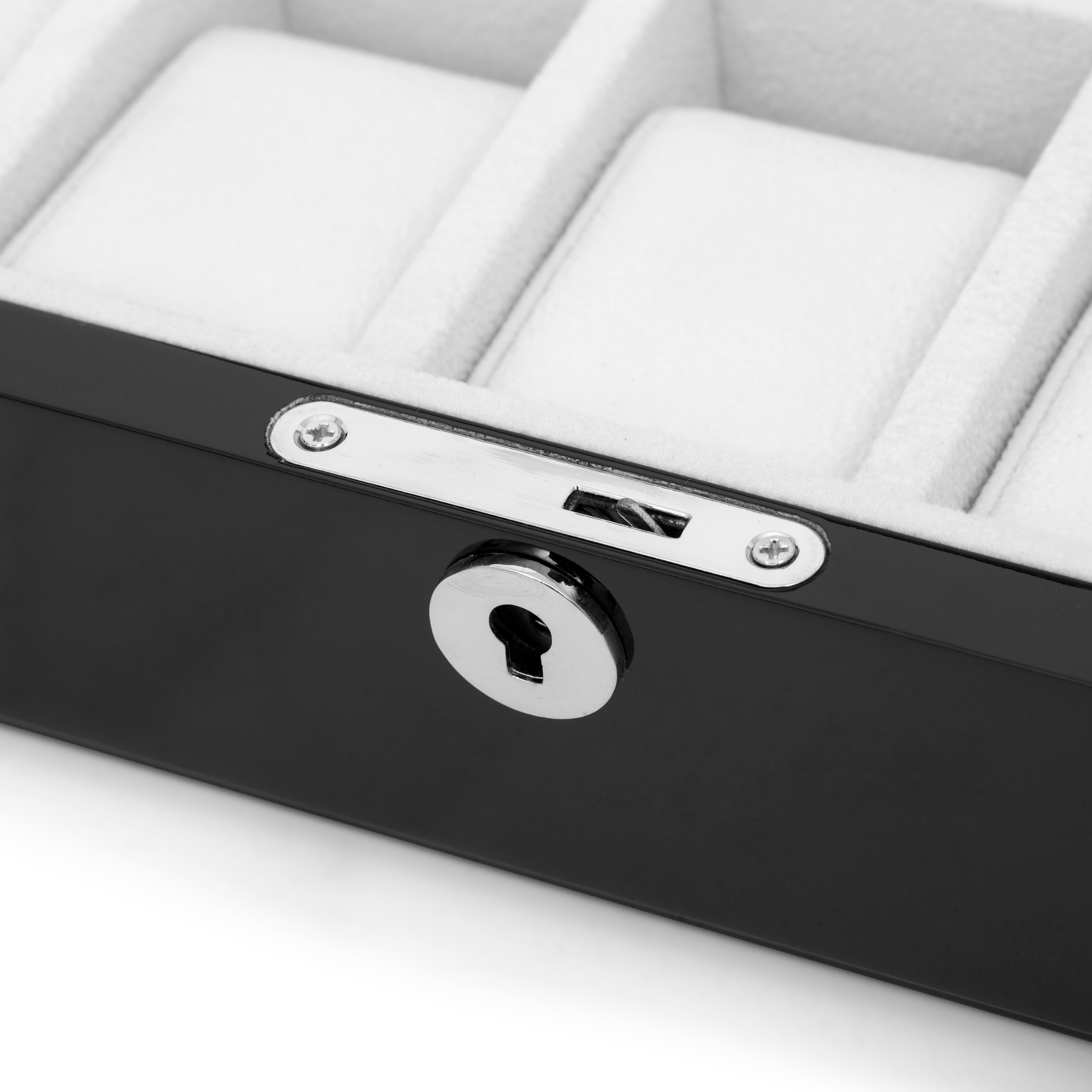 Zebratre Klokkekasse - 10 Klokker - 6