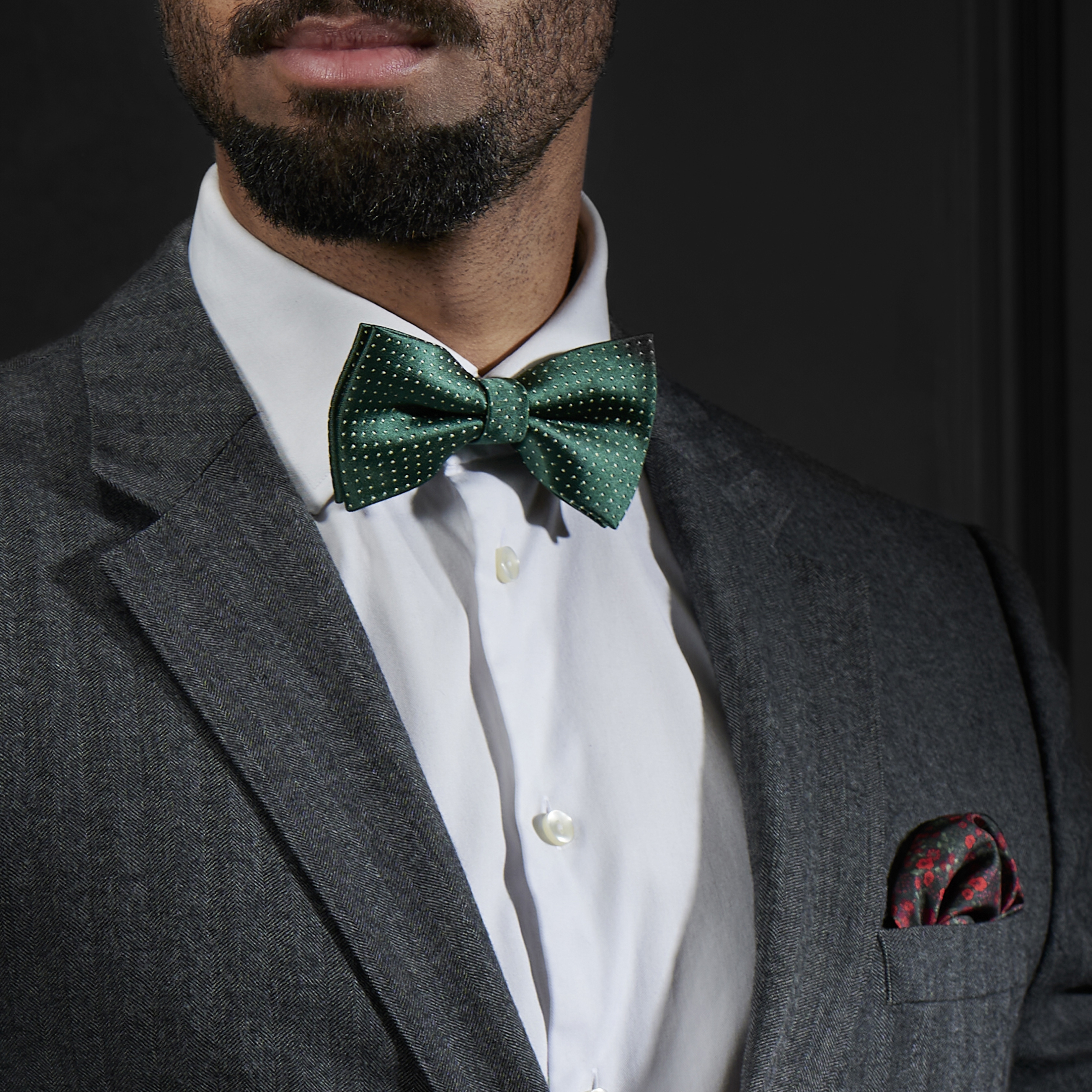 Benson Boho hodvábna vreckovka do saka  - 5