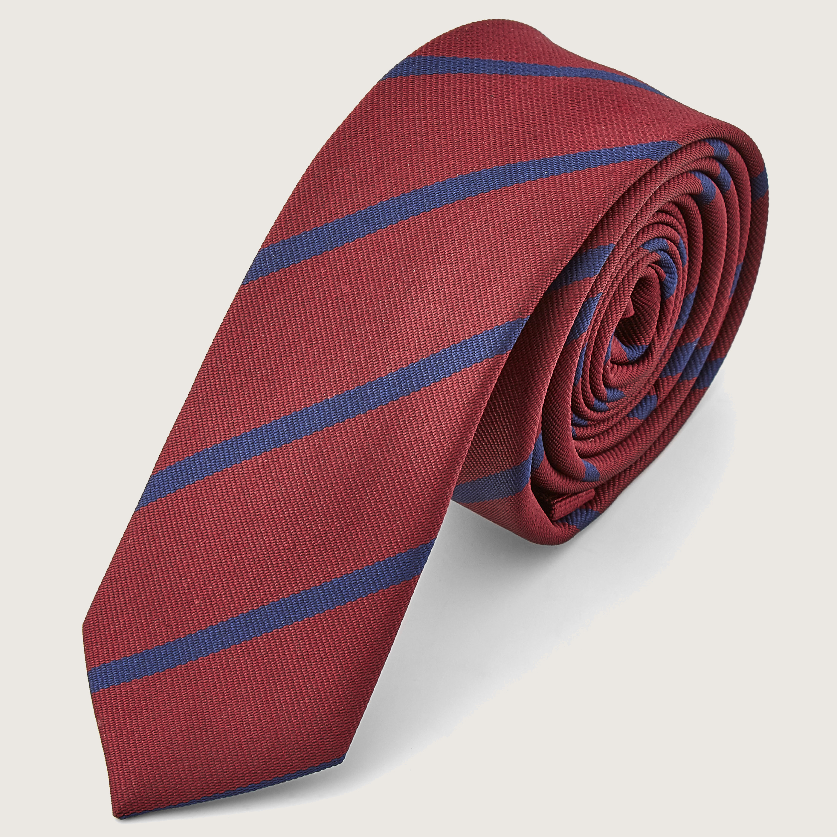 値下marge tokyo Jacquard drape cummerbund Geometrical Japanese Jacquard Silk Tie - Burgundy – Shibumi