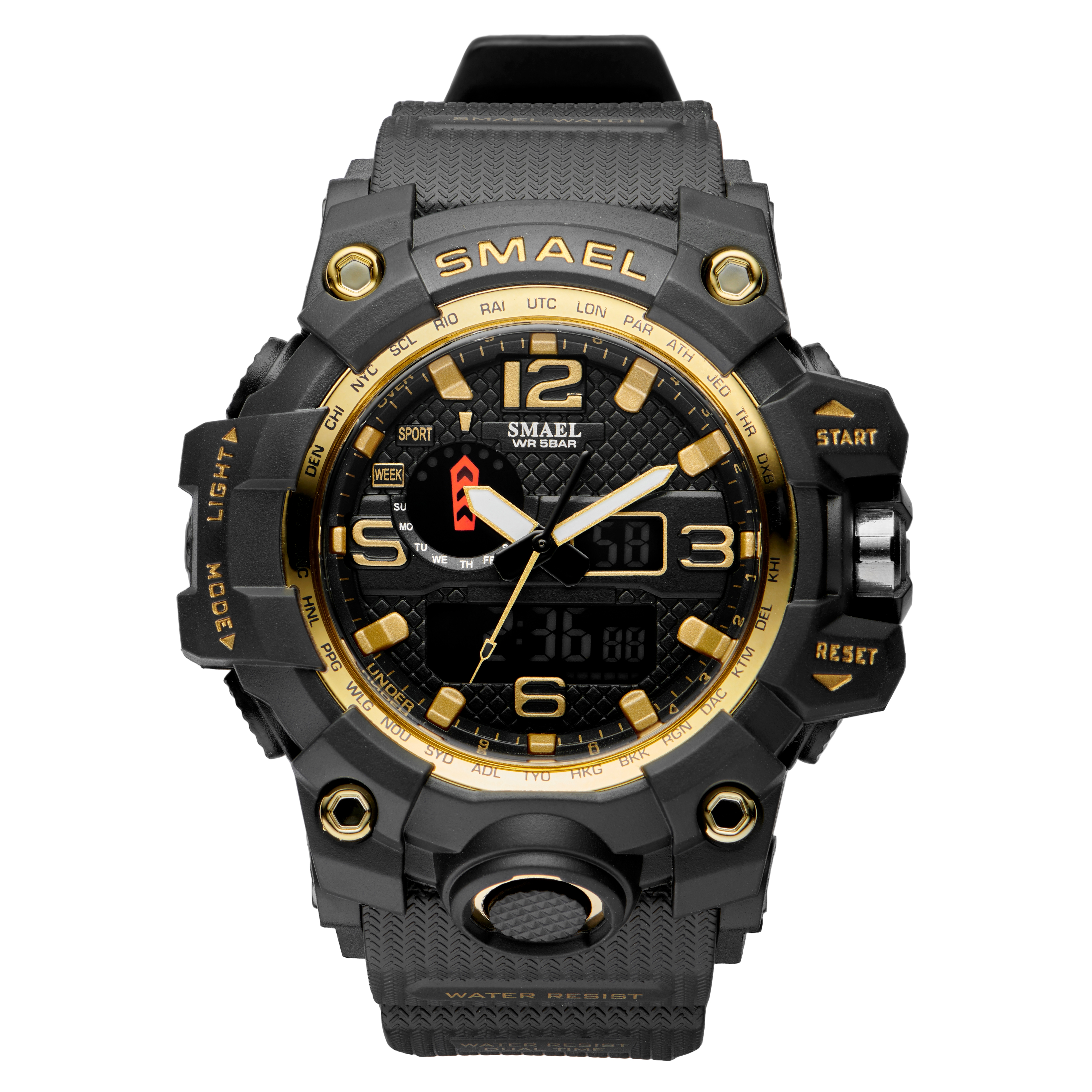 Reloj deportivo dorado Saracen - 1