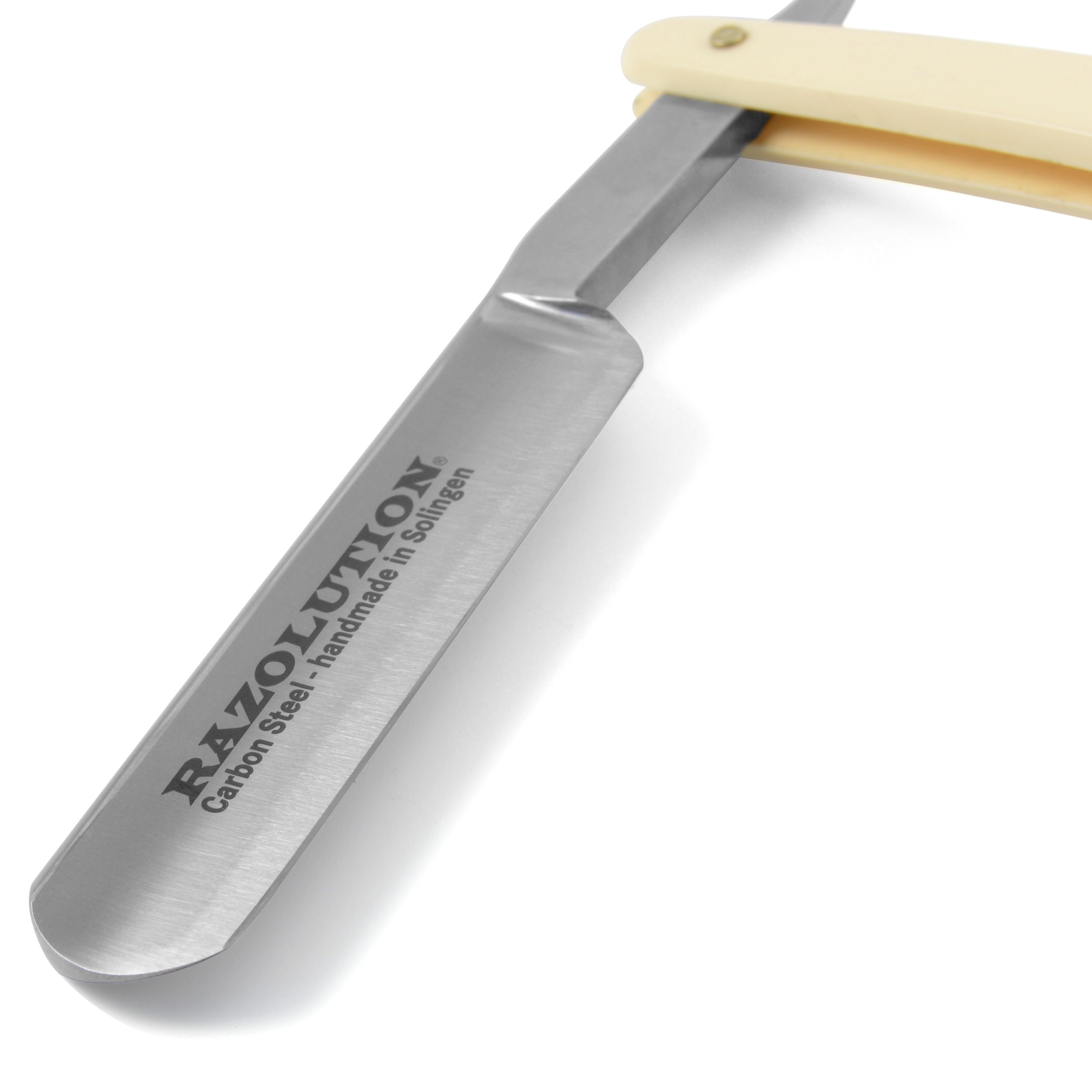 Elfenbein 5/8" Rasiermesser aus Kohlenstoff - 5