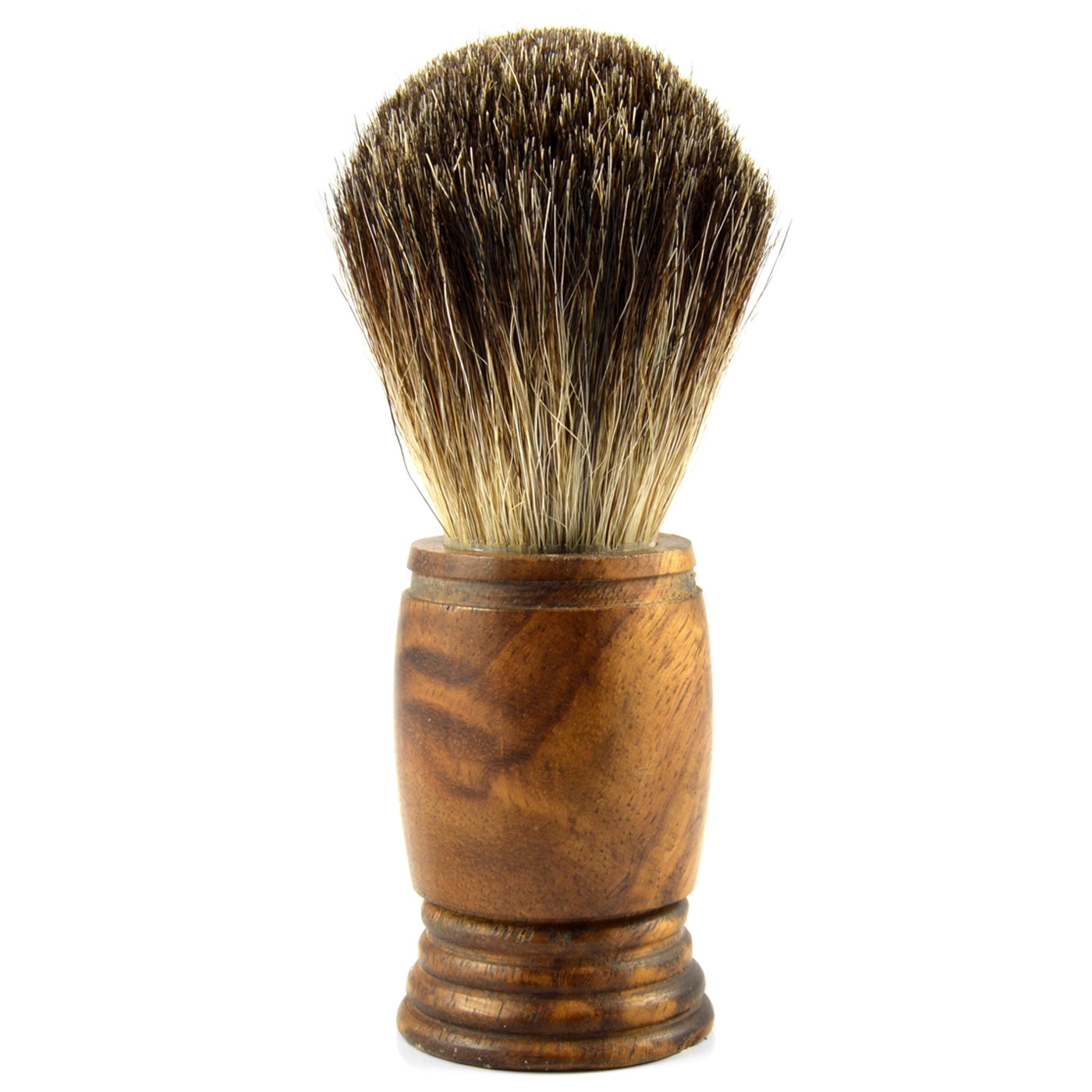 Blaireau en bois de rose véritables poils de blaireau - 1