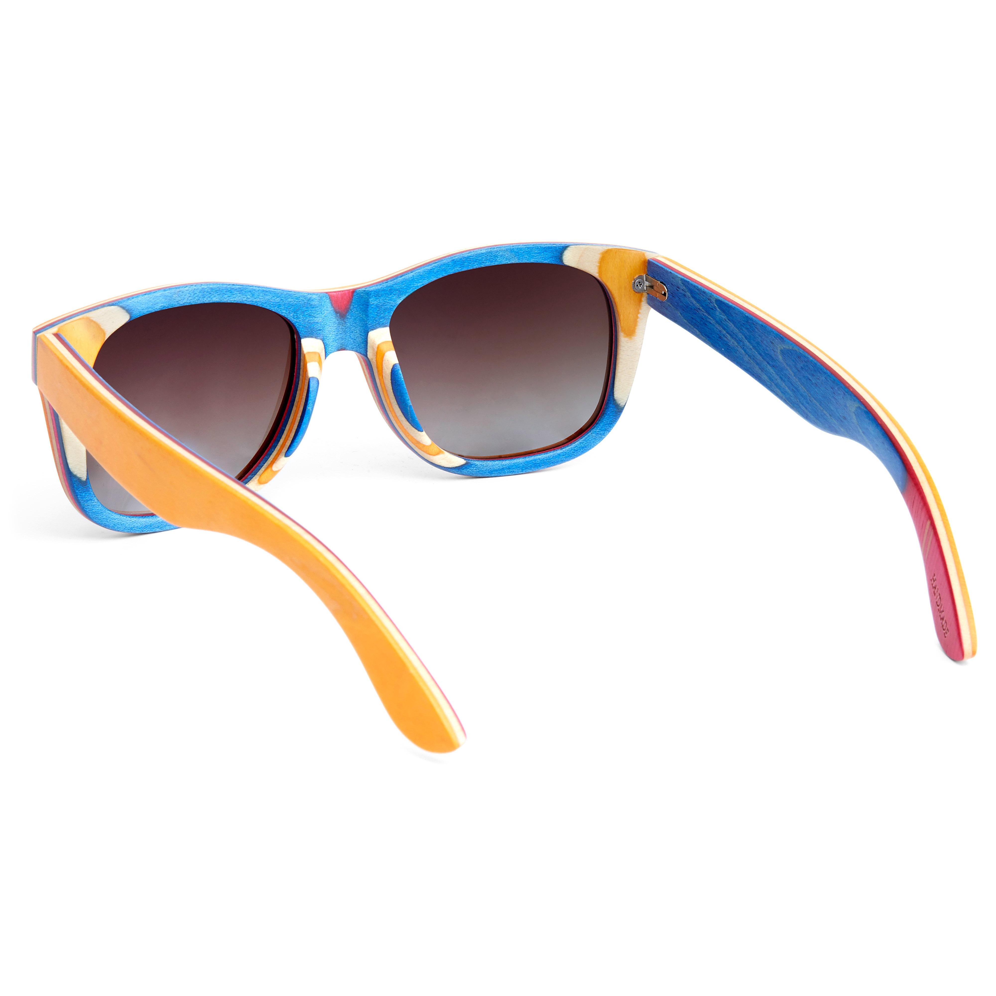 Beige Skateboard Polarisert Solbriller - 4