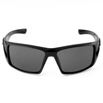 Mick Verge fekete-szürke napszemüveg polarizált lencsékkel - 3.5 kategóriás