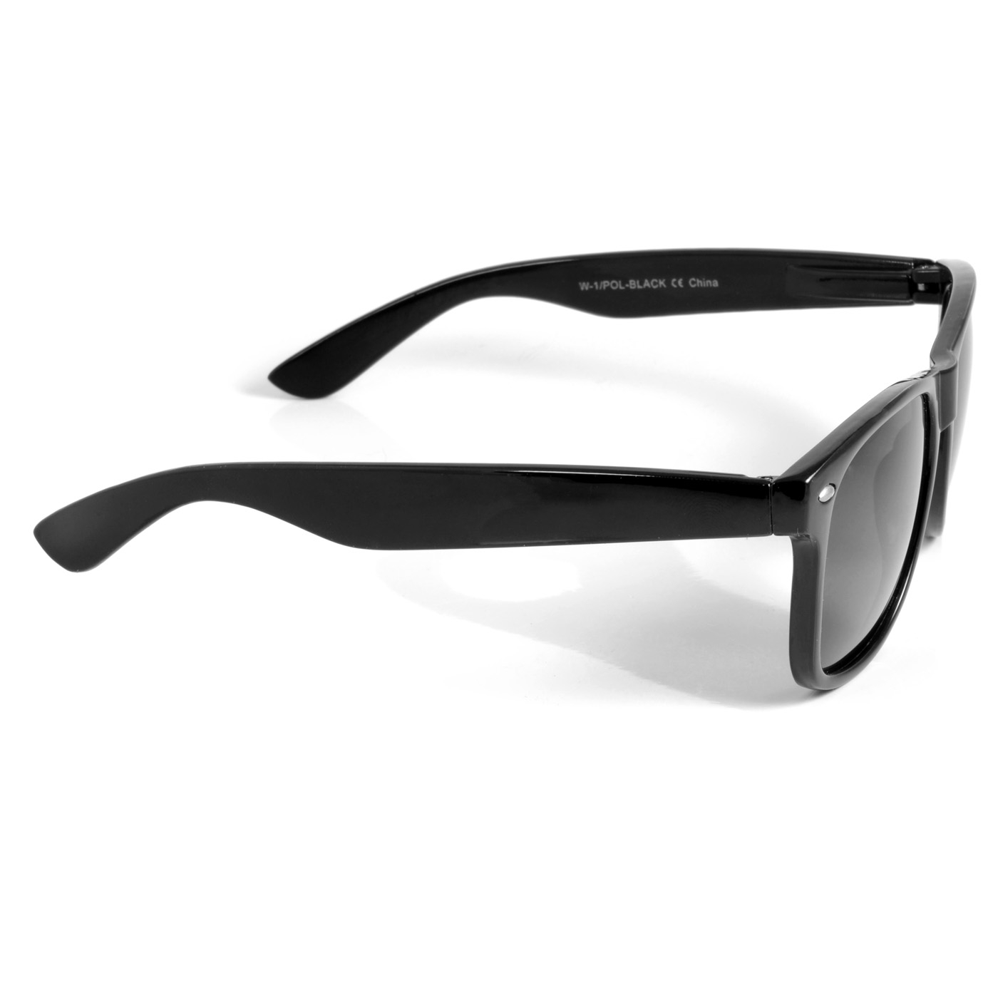 Sorte Retro Polariserede Solbriller - 4