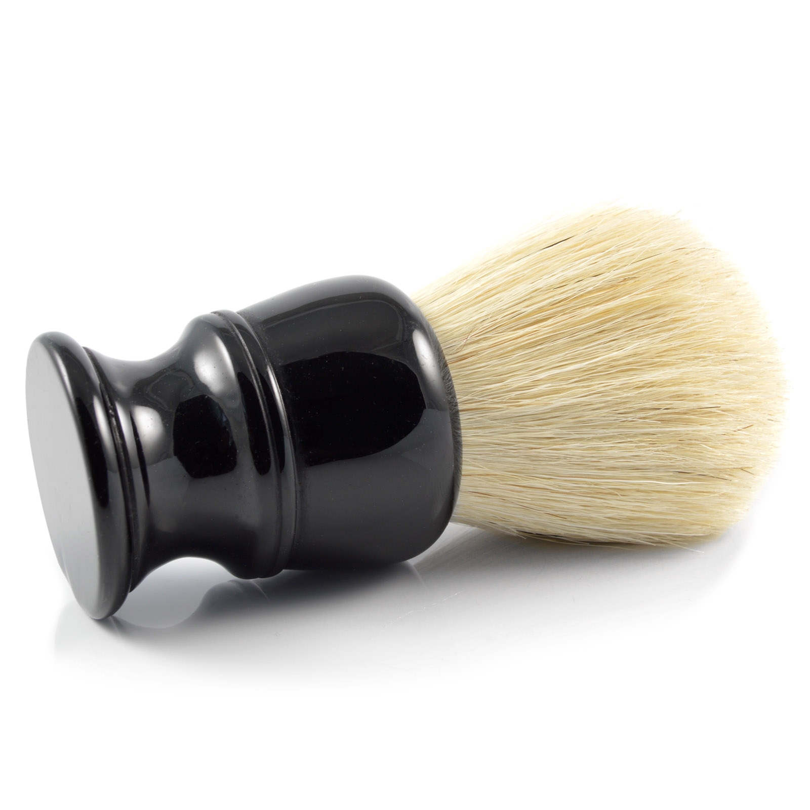Rosshaar Rasierpinsel in Schwarz  - 2