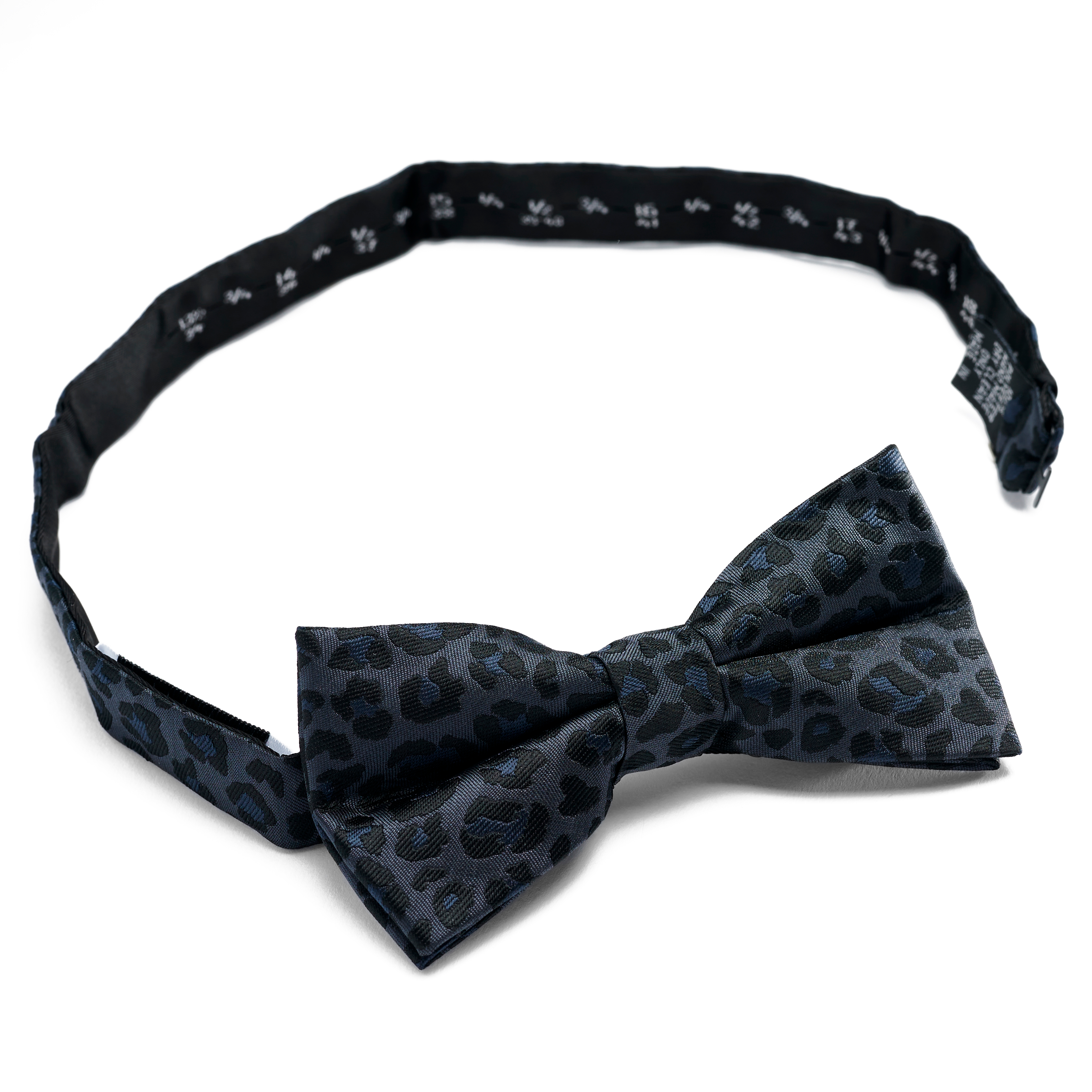 Harmaa valmiiksi sidottu leopardirusetti - 2