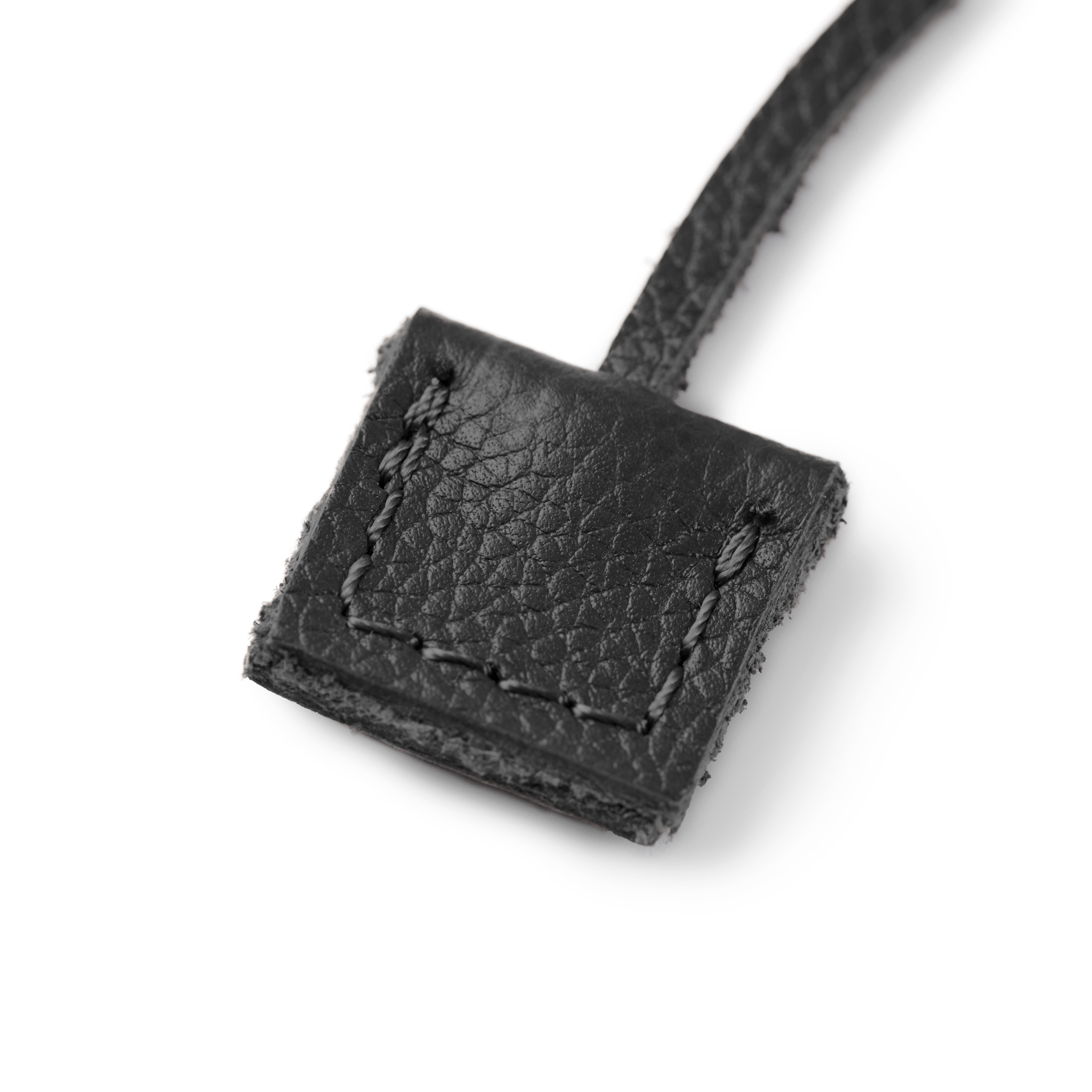 Bookmark | Black Leather | String - 4